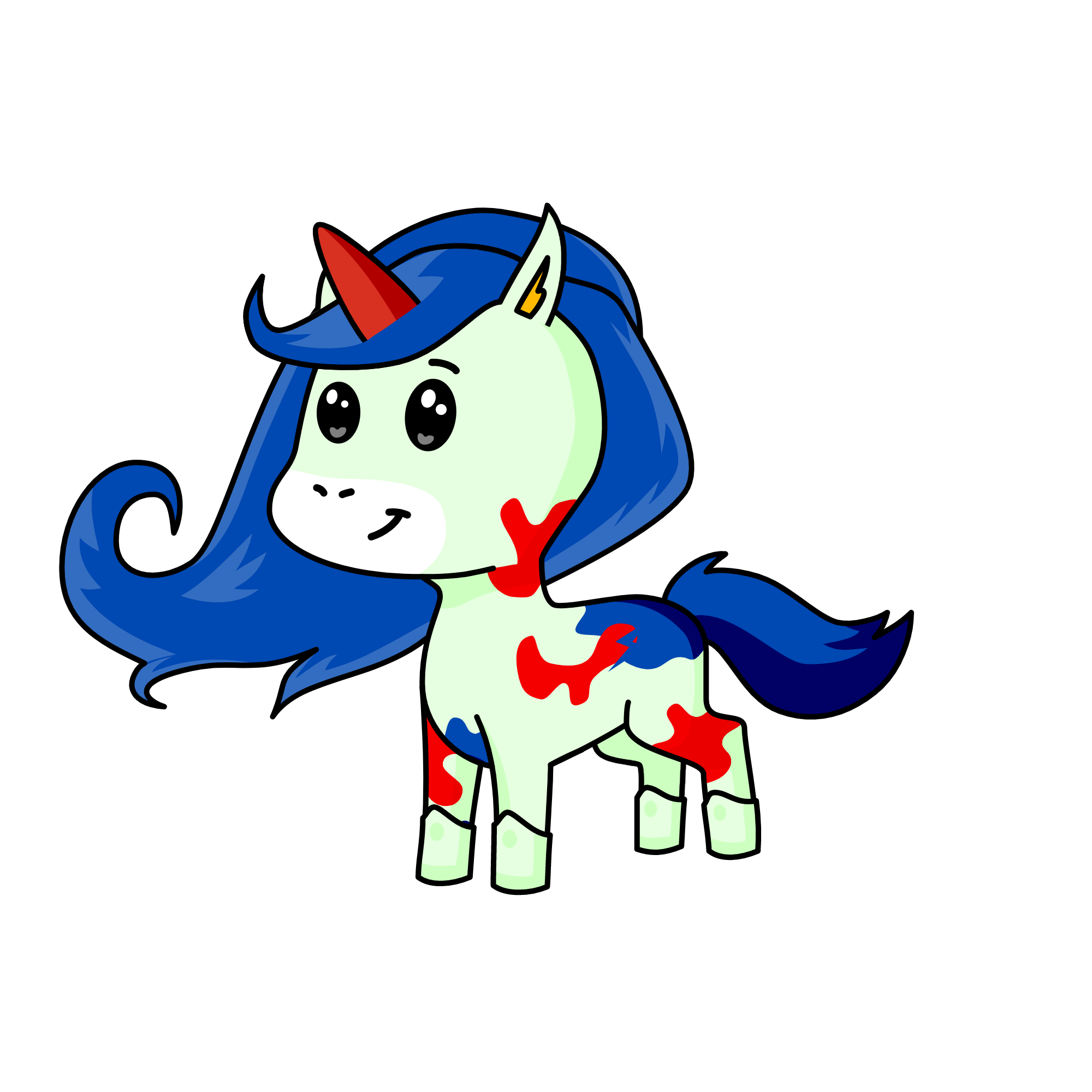 4 of july, the unicorn