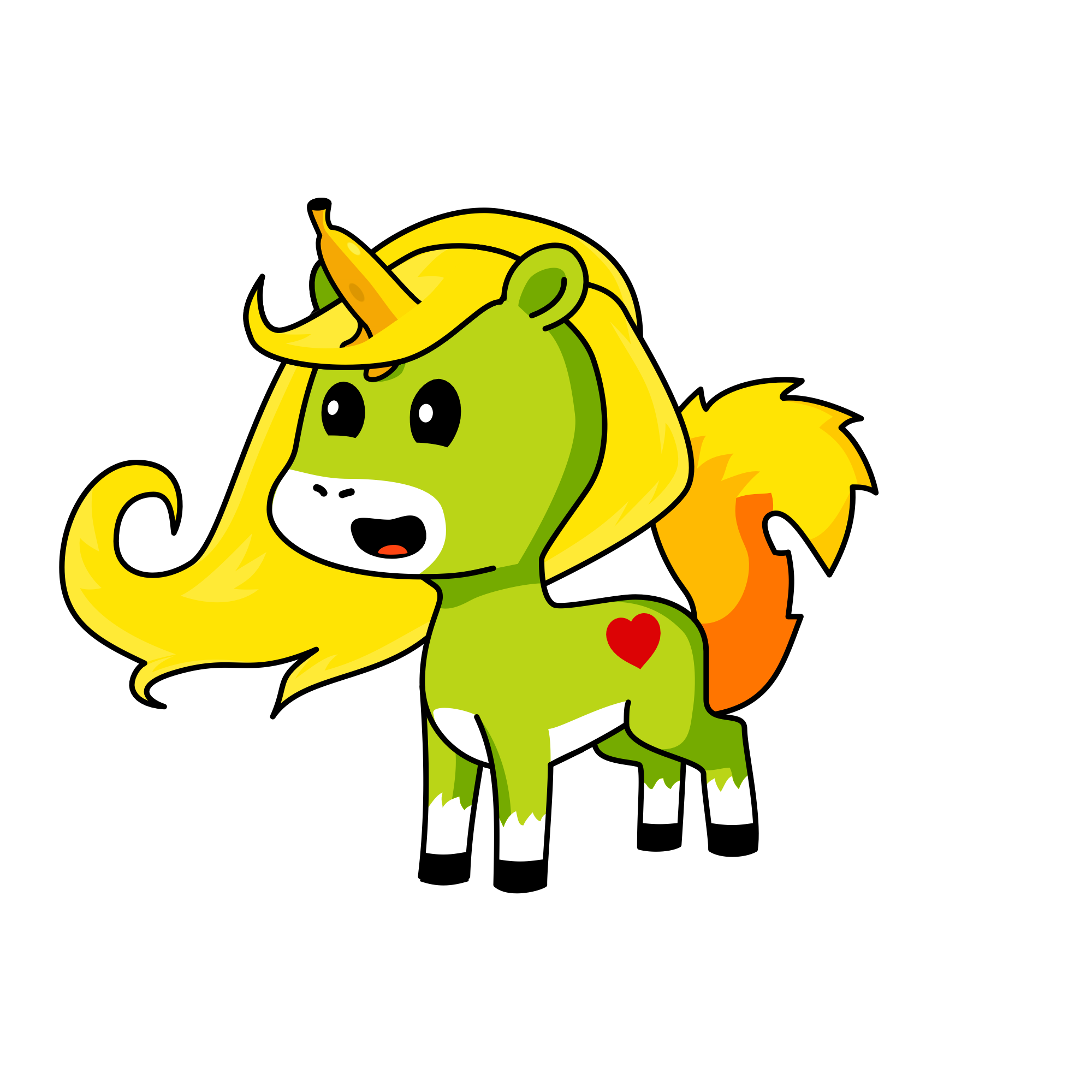 Ripel, the unicorn
