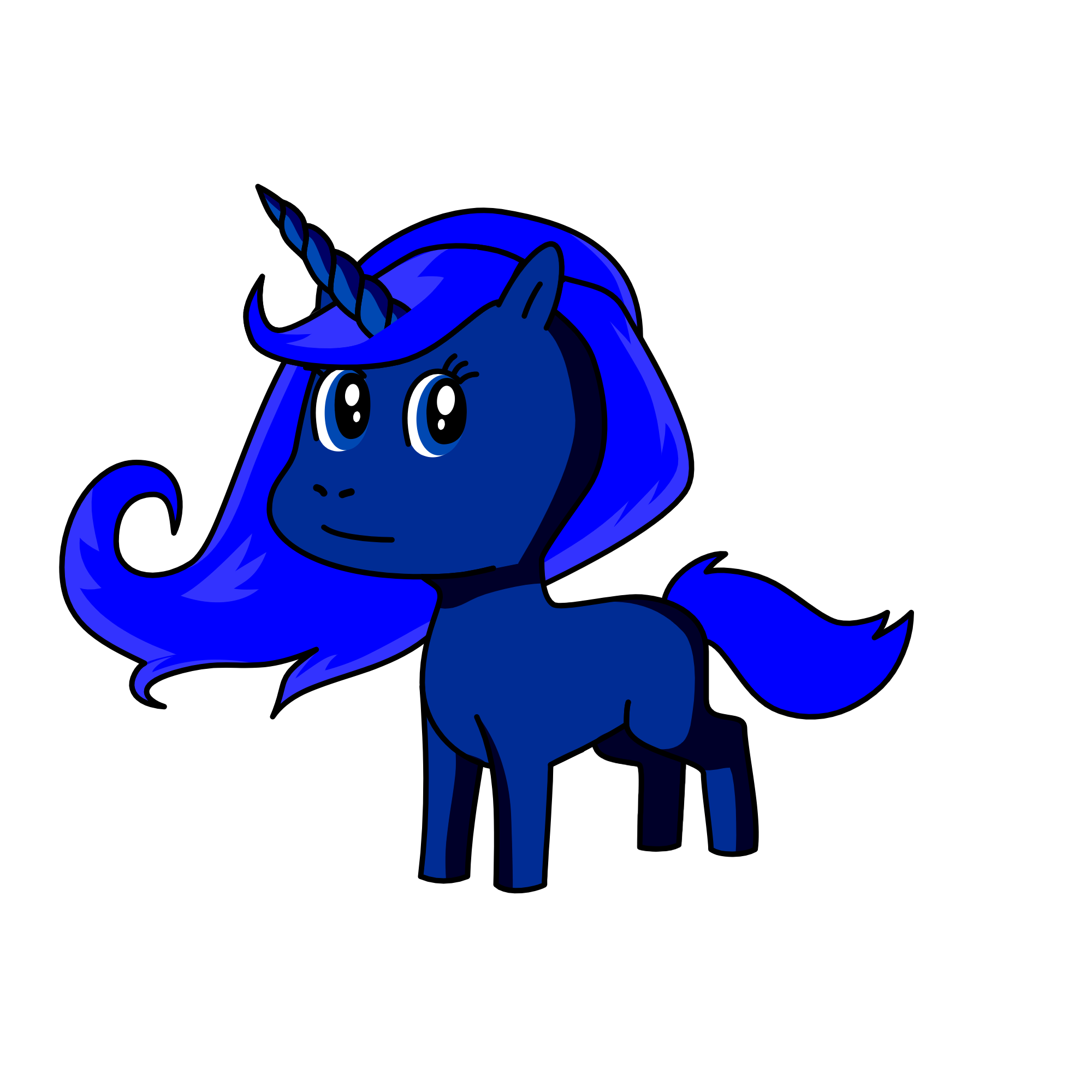 luna, the unicorn