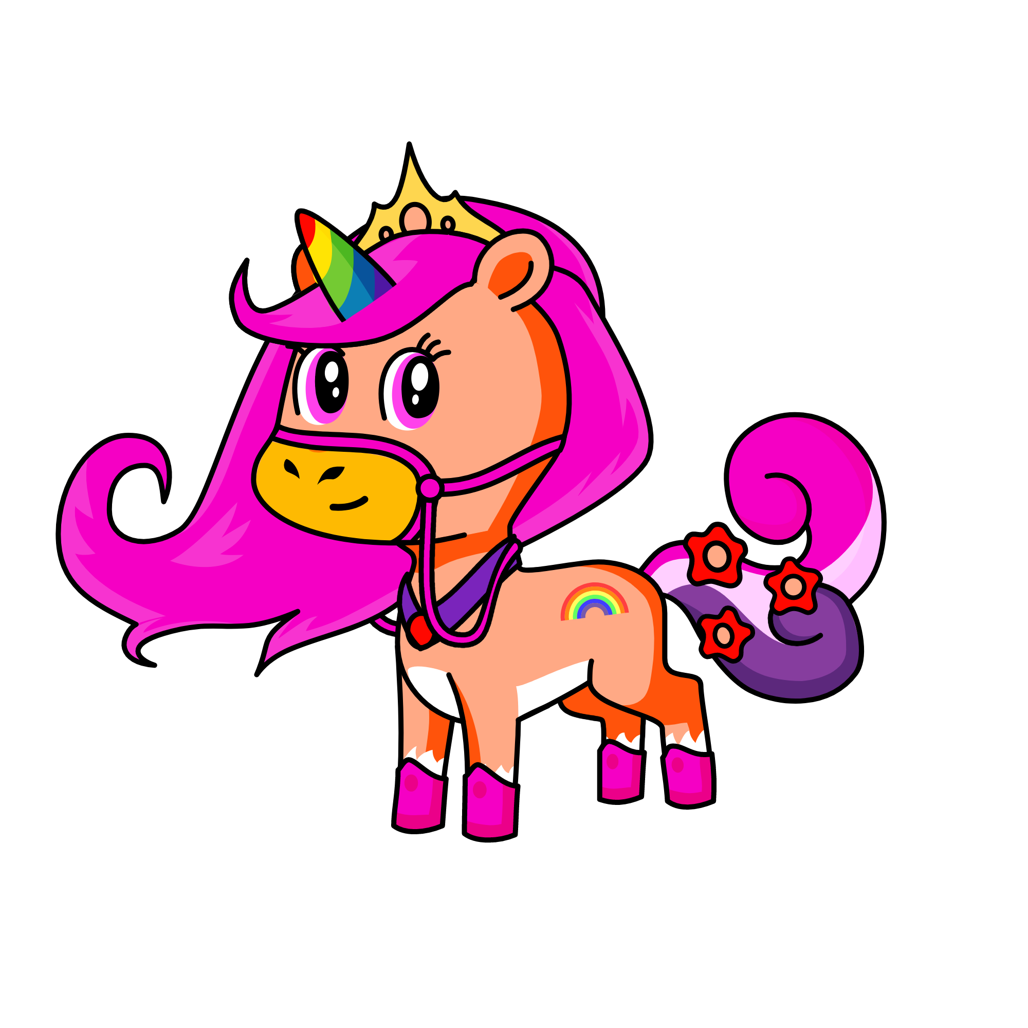 princess flury heart, the unicorn