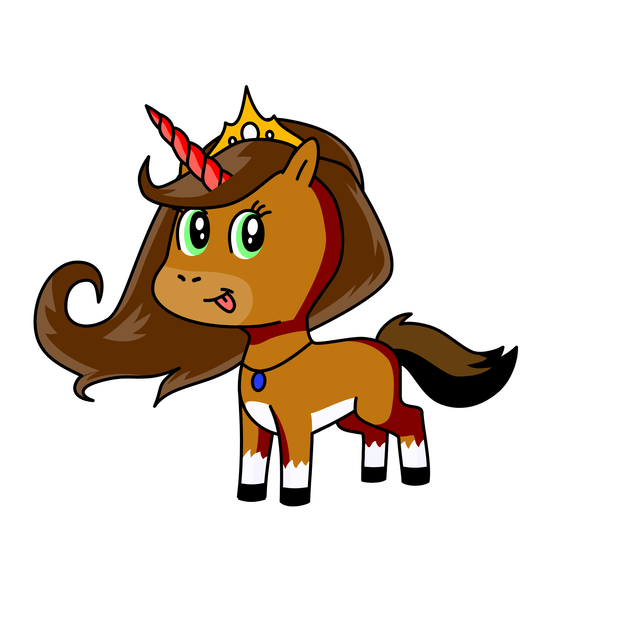 Nee Nee, the unicorn