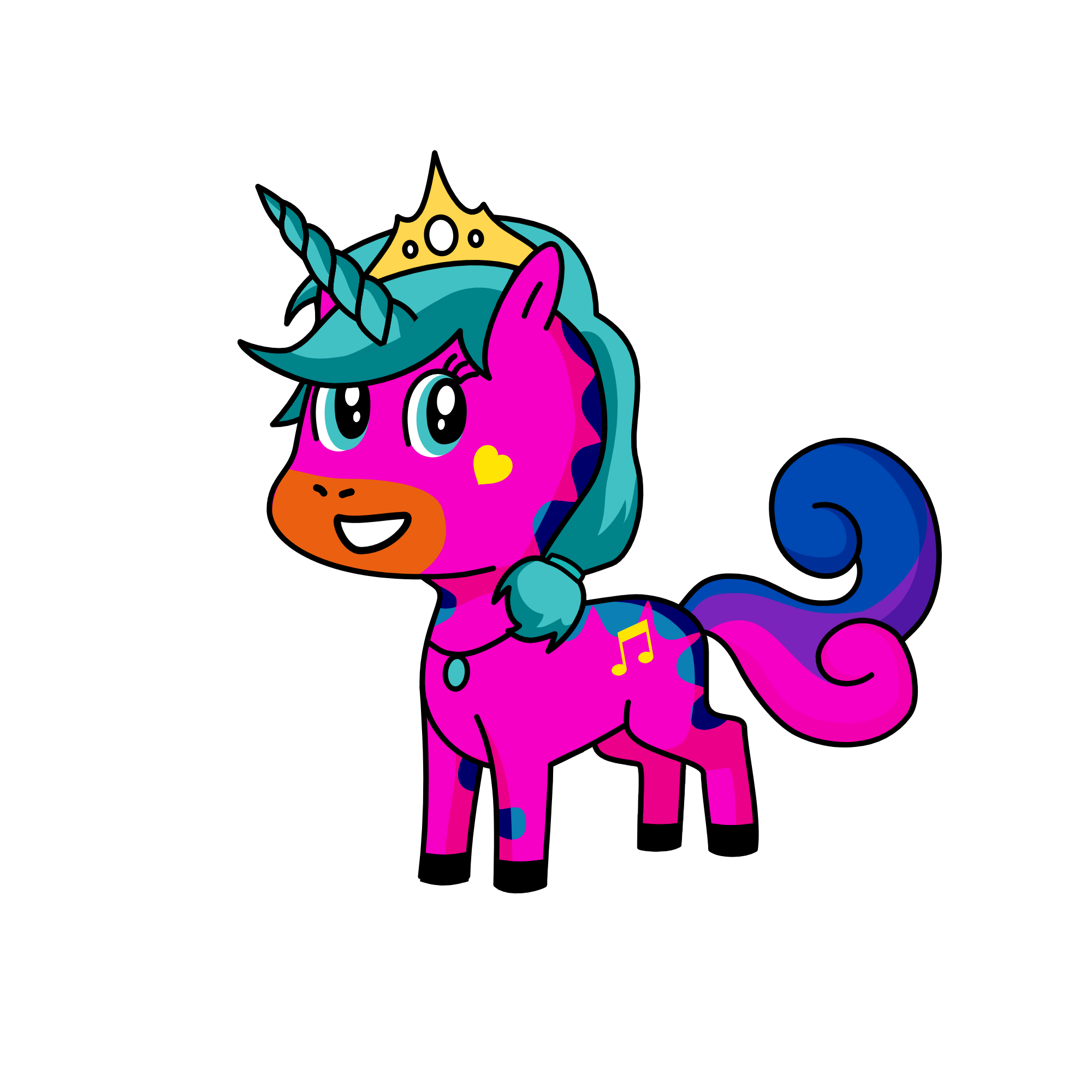 prinsesis, the unicorn