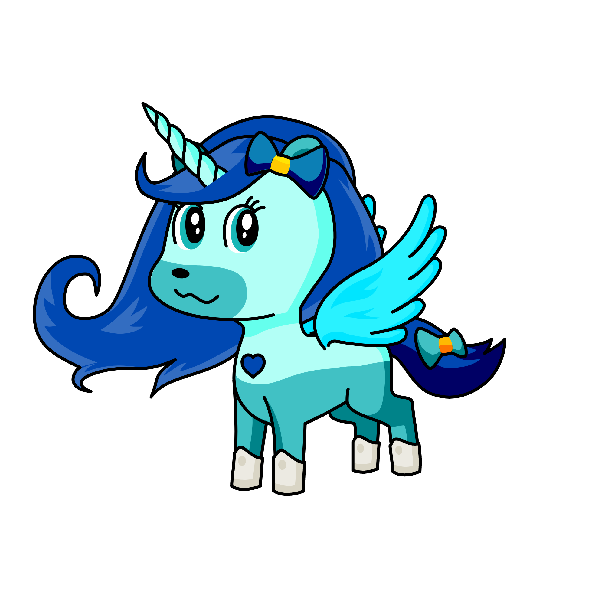 water, the unicorn