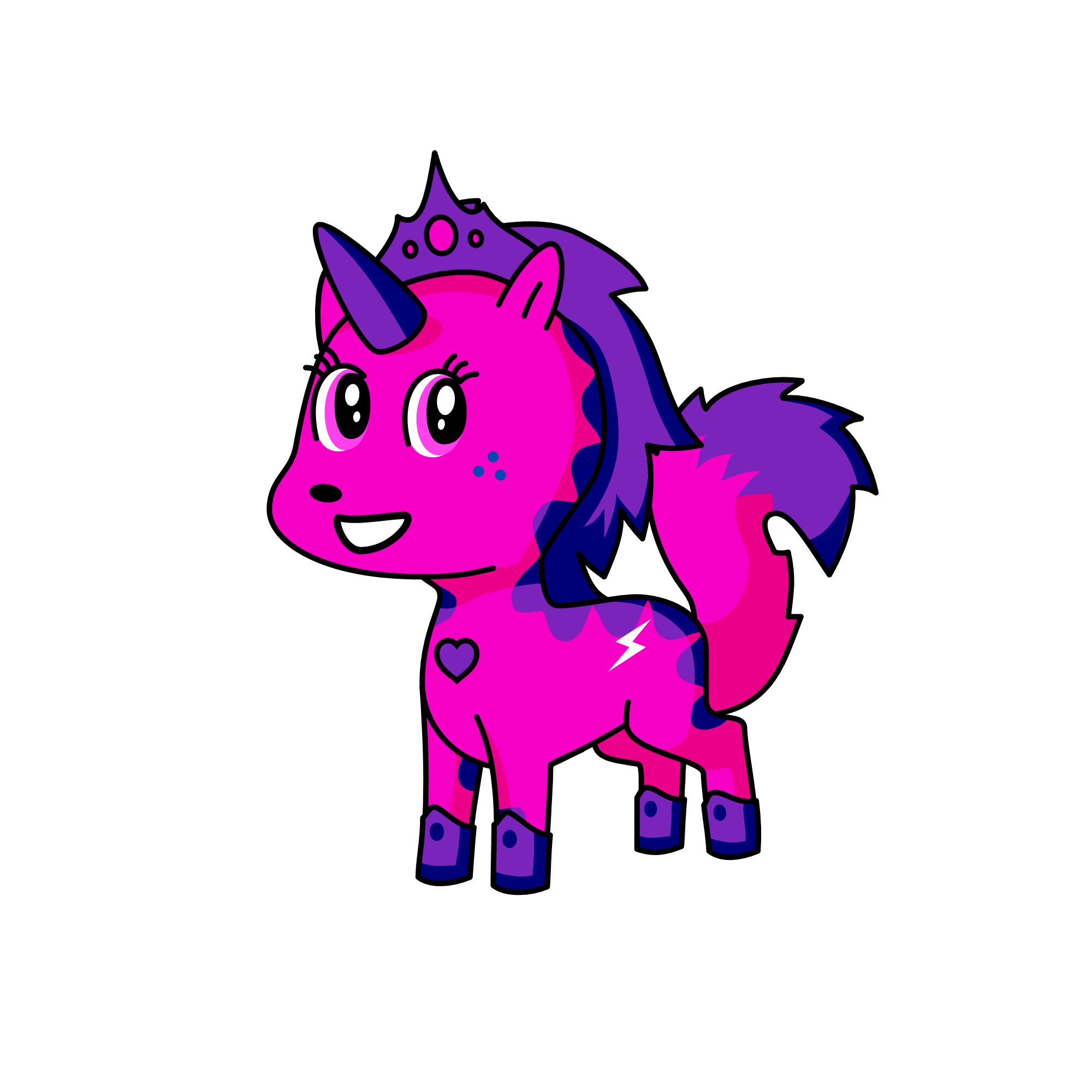 nine , the unicorn