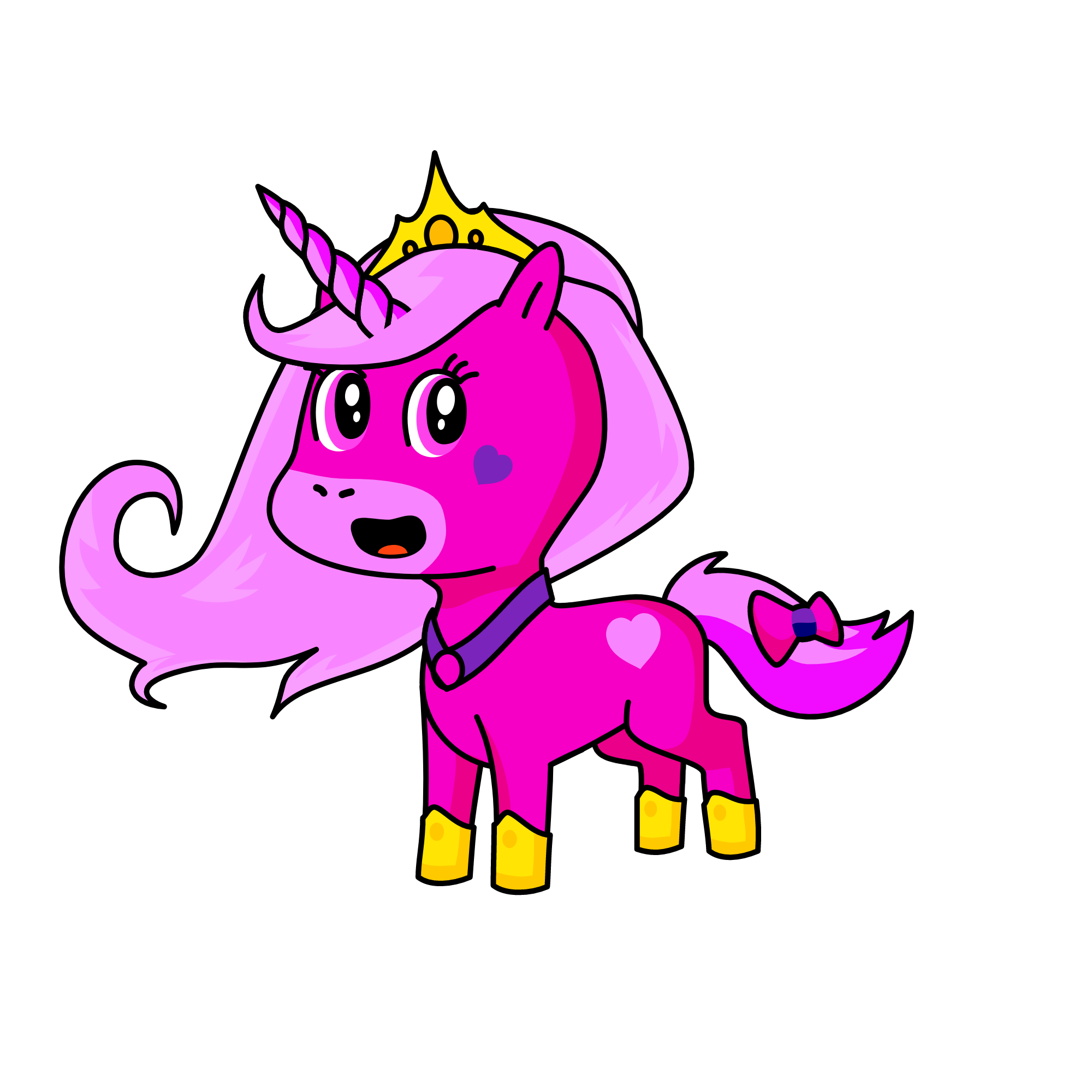 Princess pinky pie, the unicorn