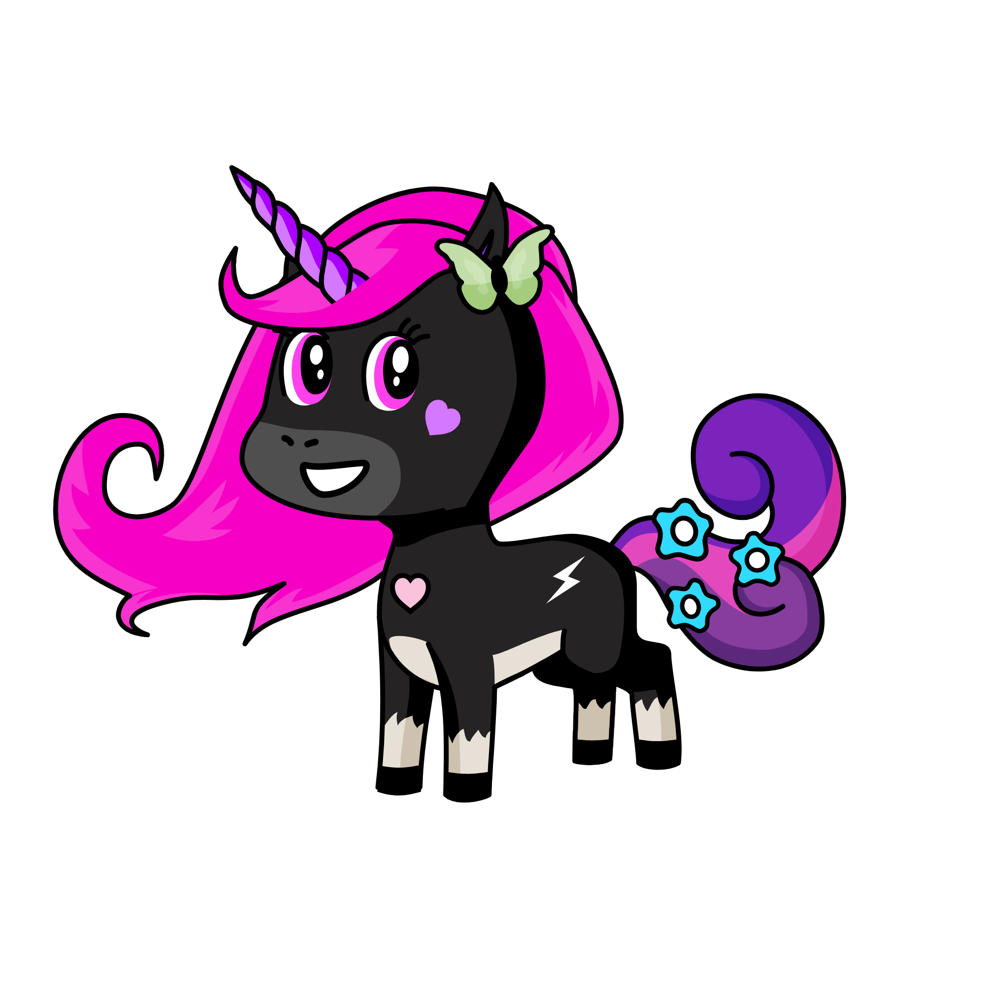 Nightstar, the unicorn