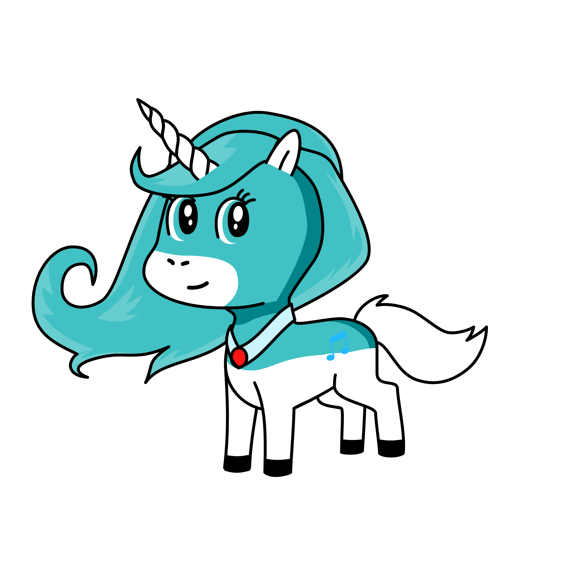 luna, the unicorn