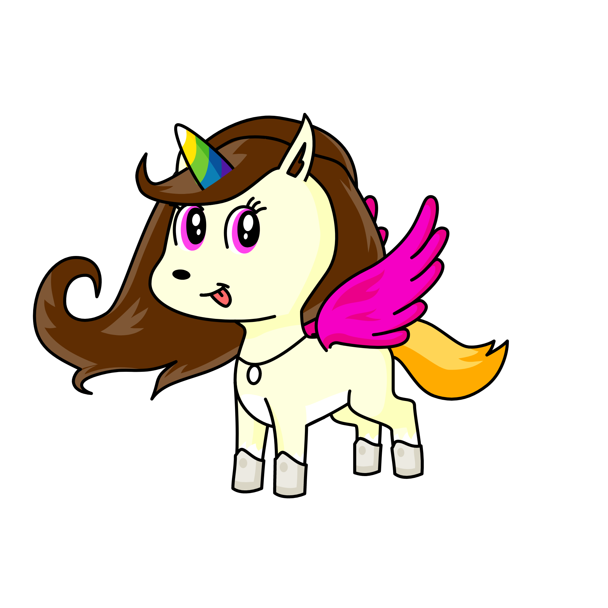 sweety, the unicorn