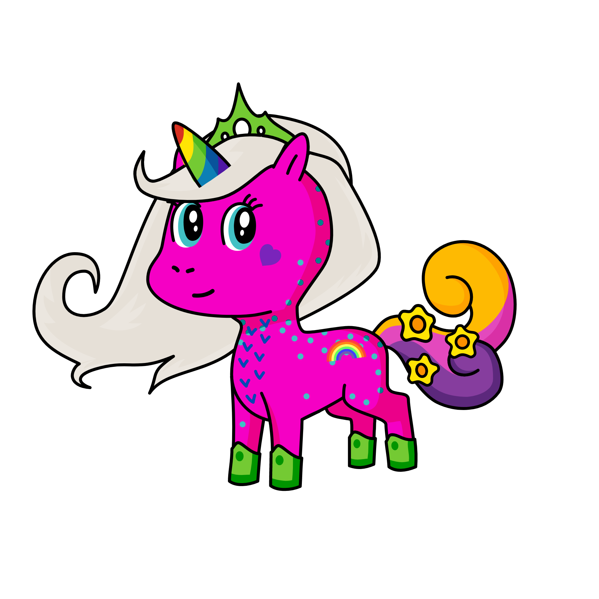 Anjanette, the unicorn