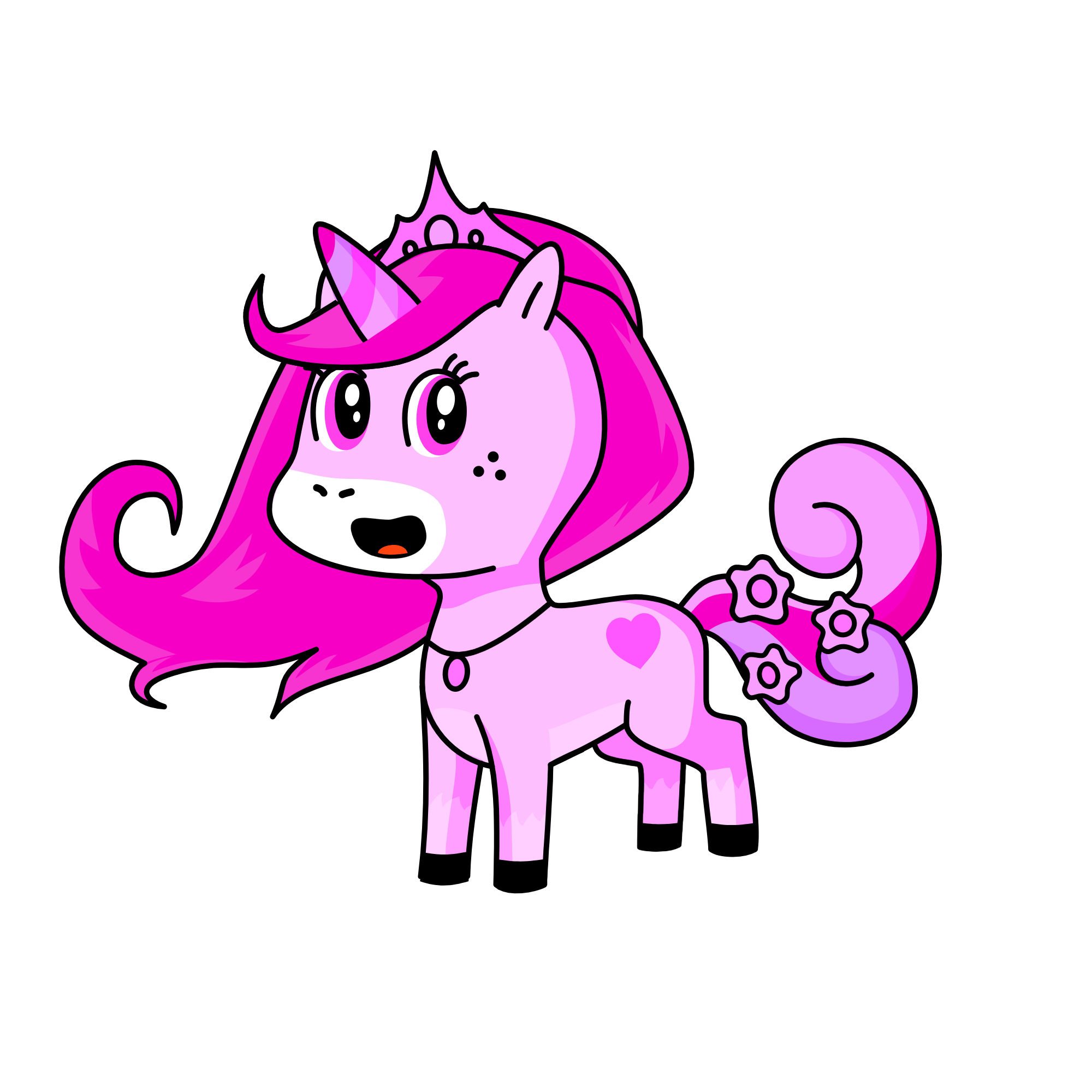 Pink Unicorn, the unicorn