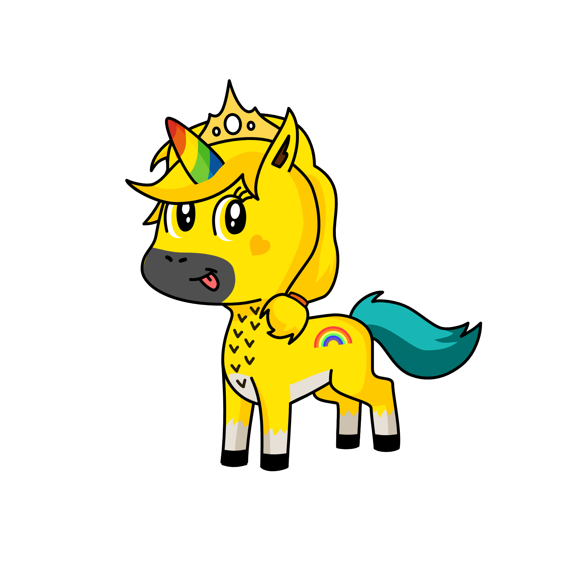 Luna, the unicorn