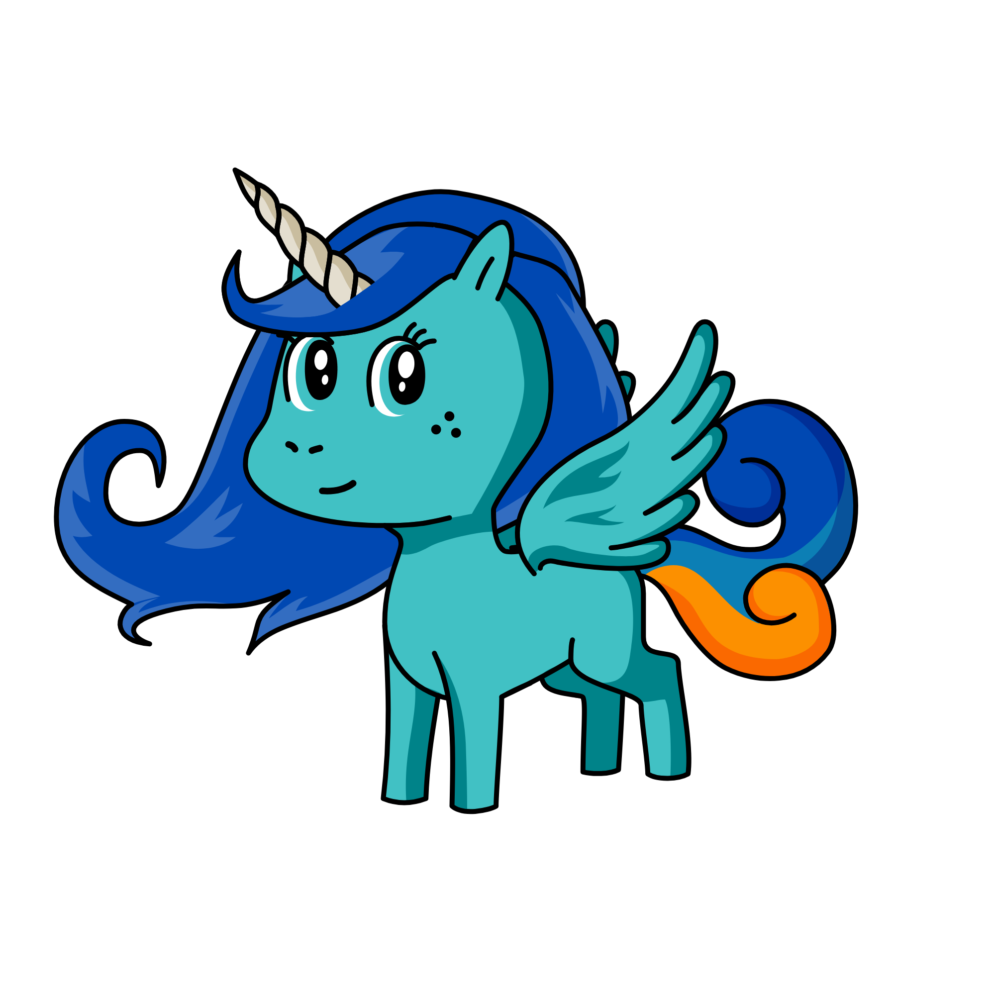 CORA, the unicorn