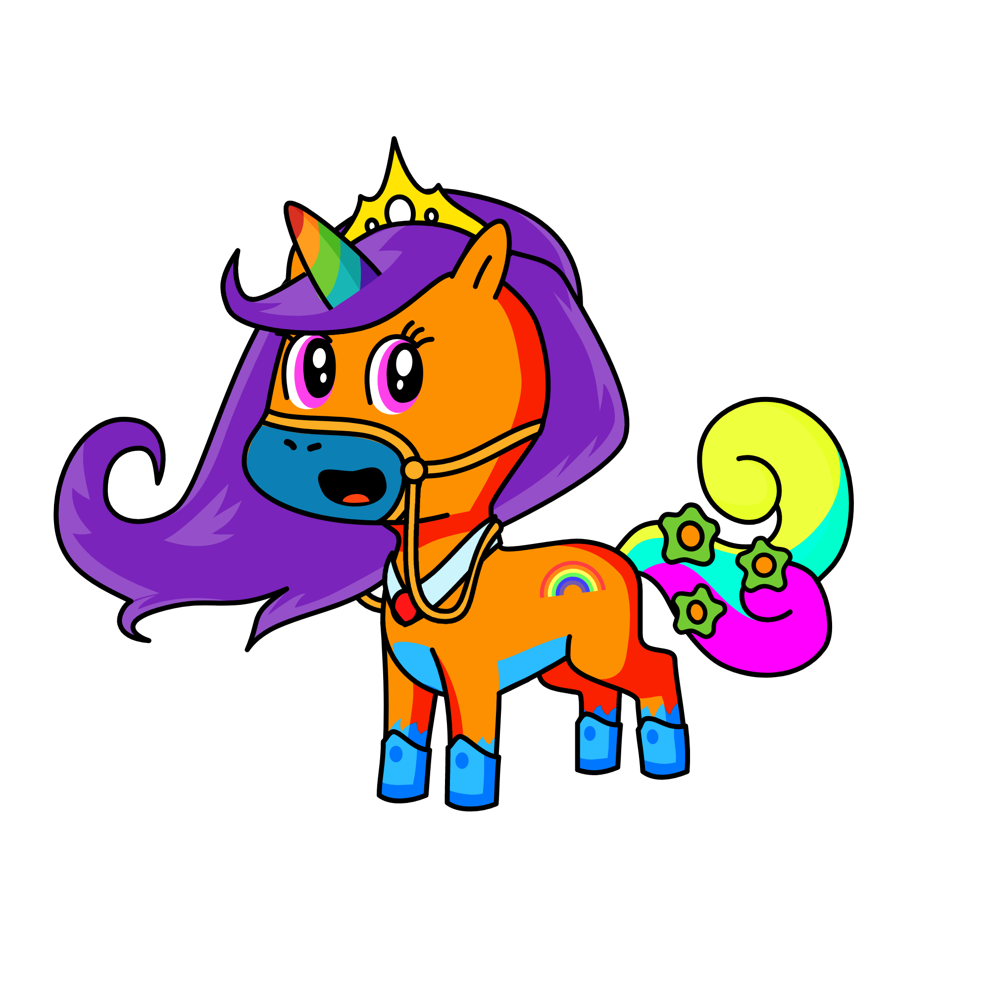 amy , the unicorn