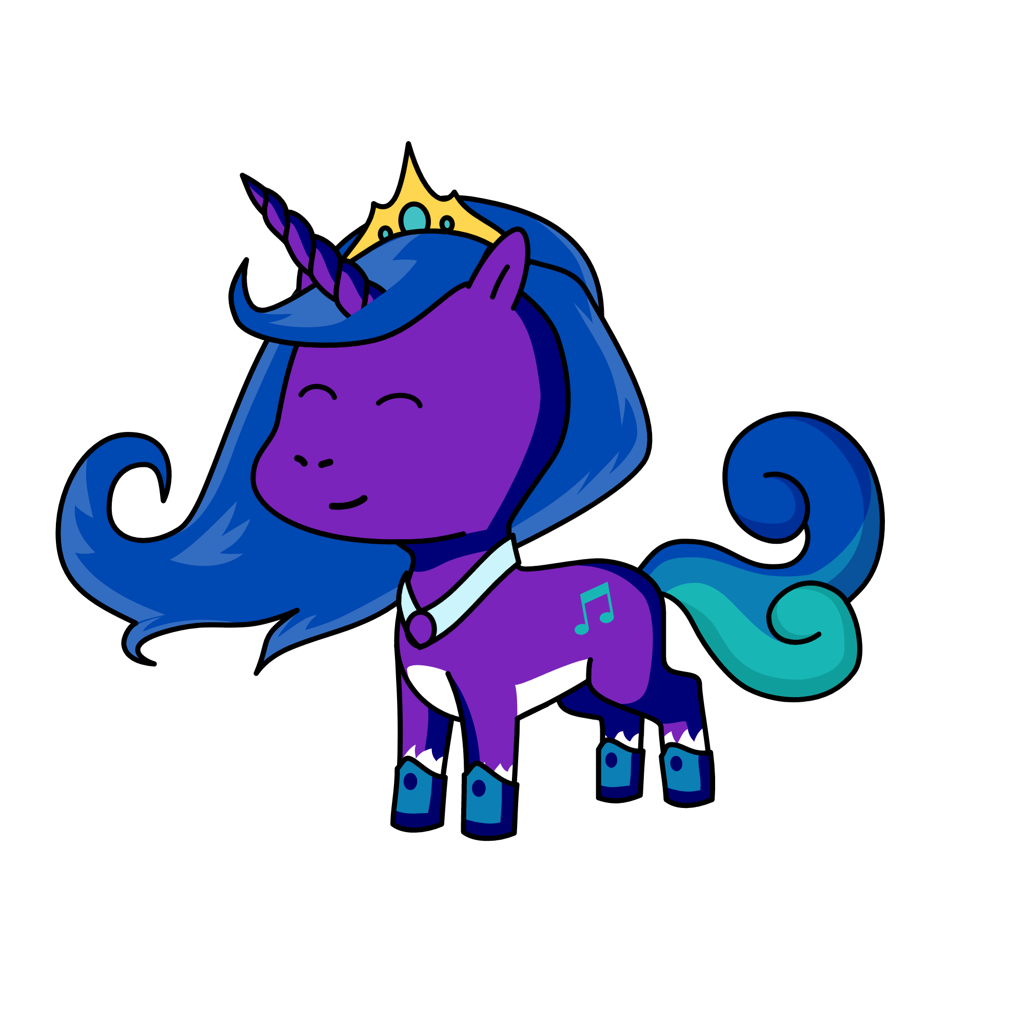 Pearl, the unicorn
