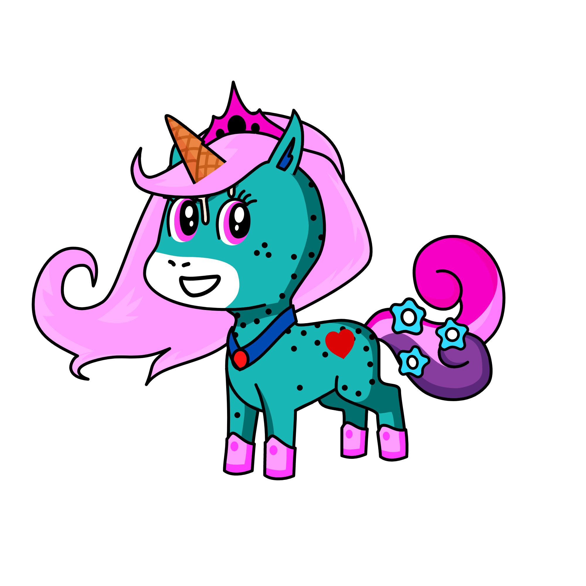 icey cold, the unicorn