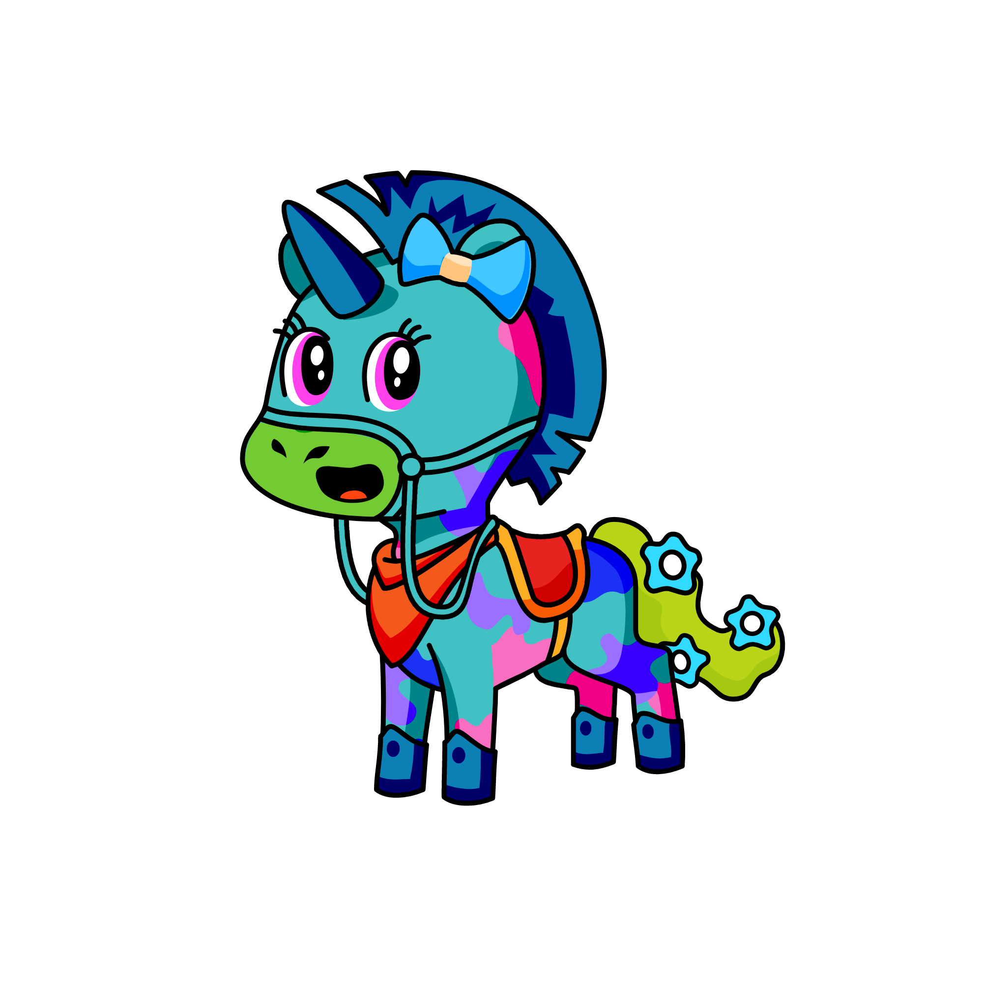 I picked this randomly don't judge(hehe), the unicorn