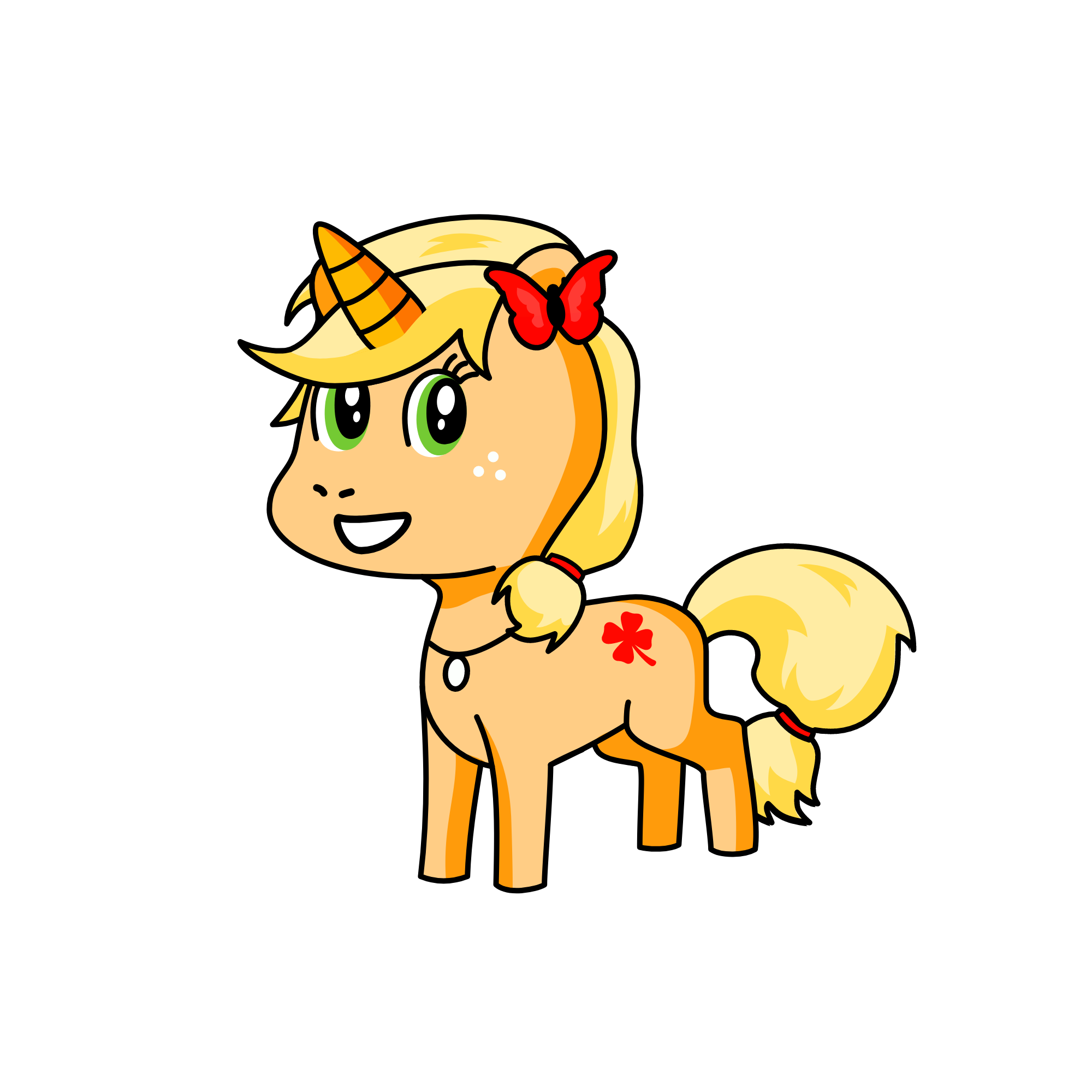 Apple Jack, the unicorn