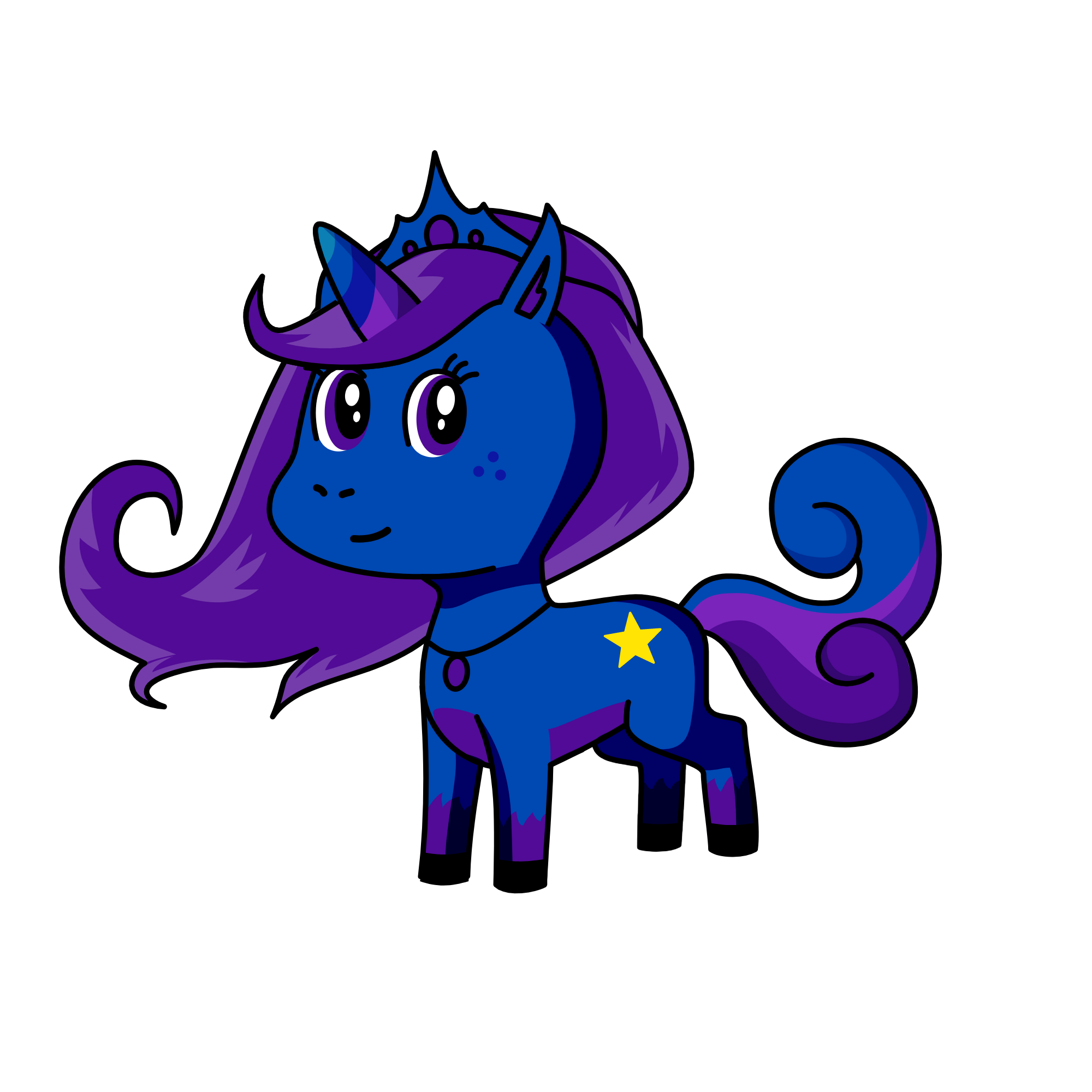 Lunala, the unicorn