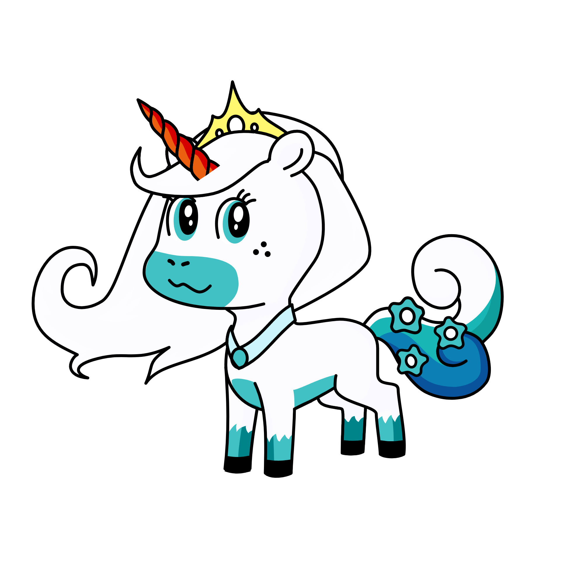 princess snowball, the unicorn