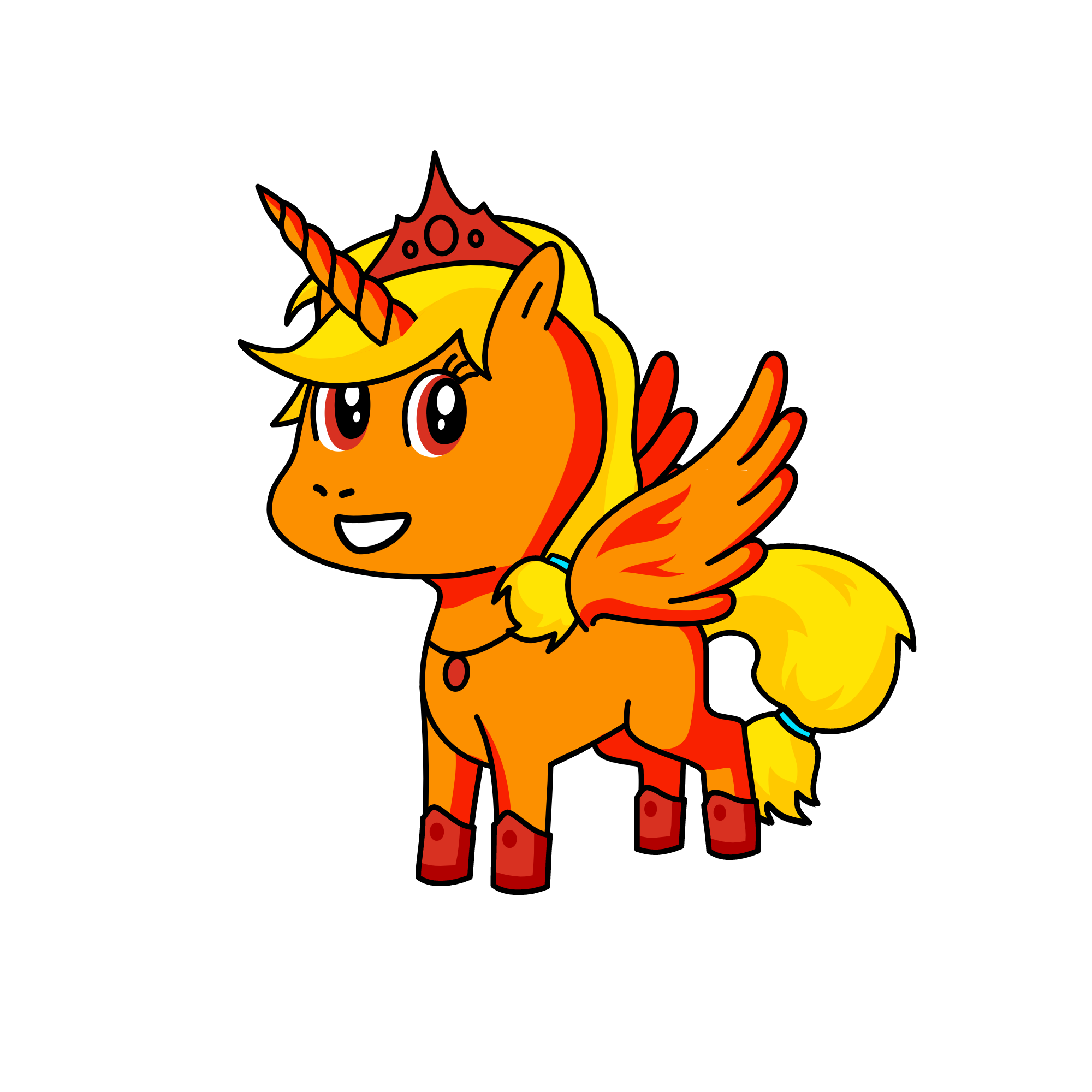 star ( sun's child) missing?!, the unicorn