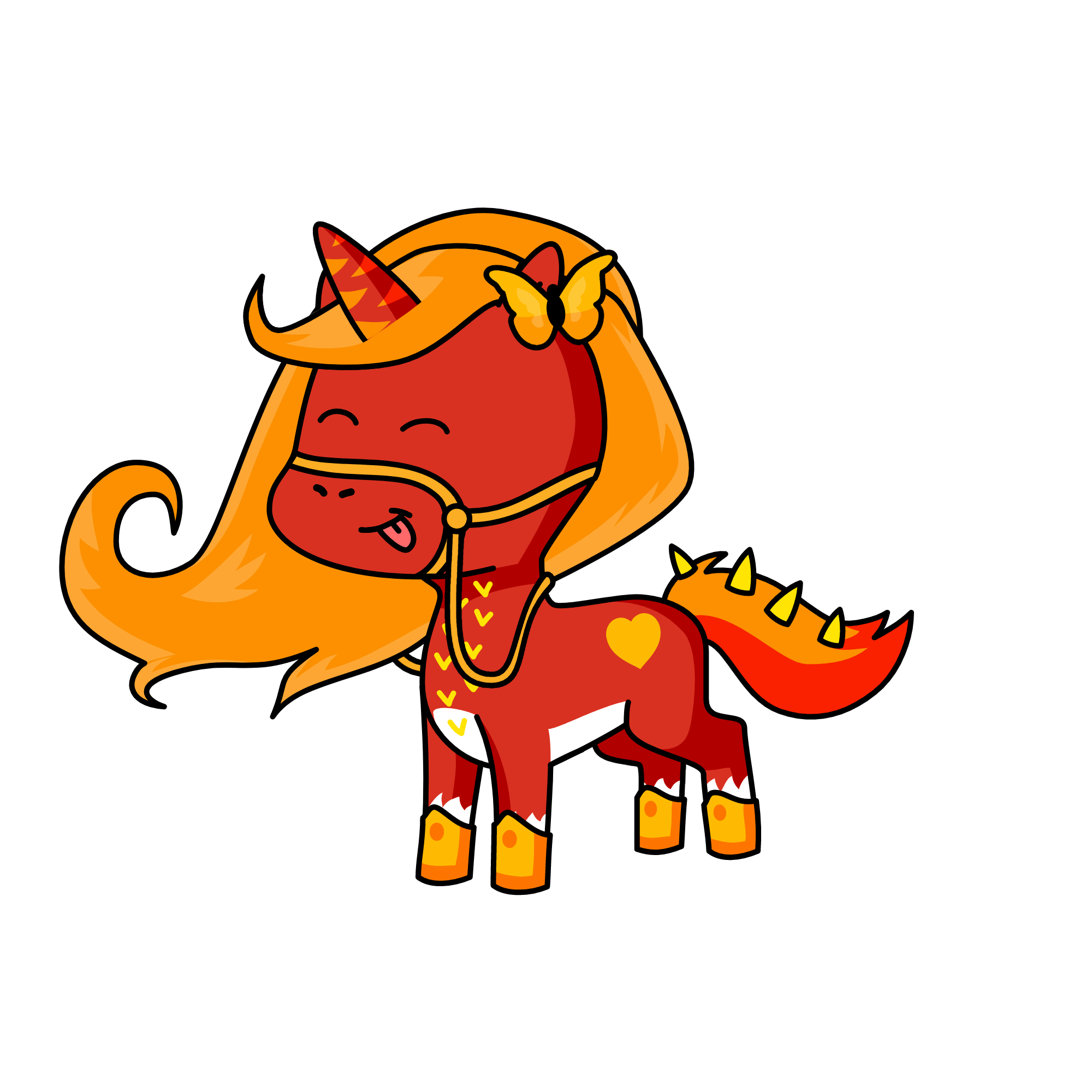 FireBall, the unicorn