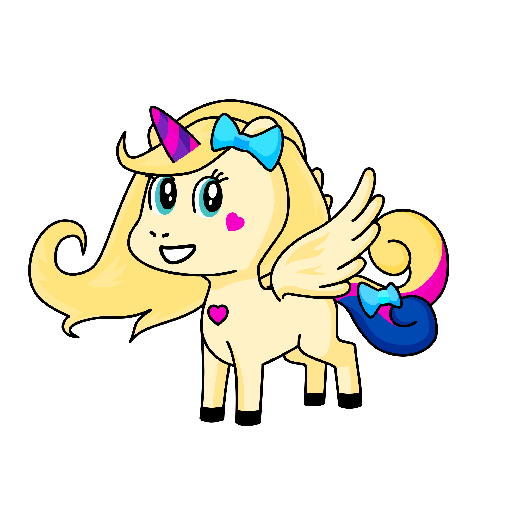 Jojo Siwa Pony, the unicorn