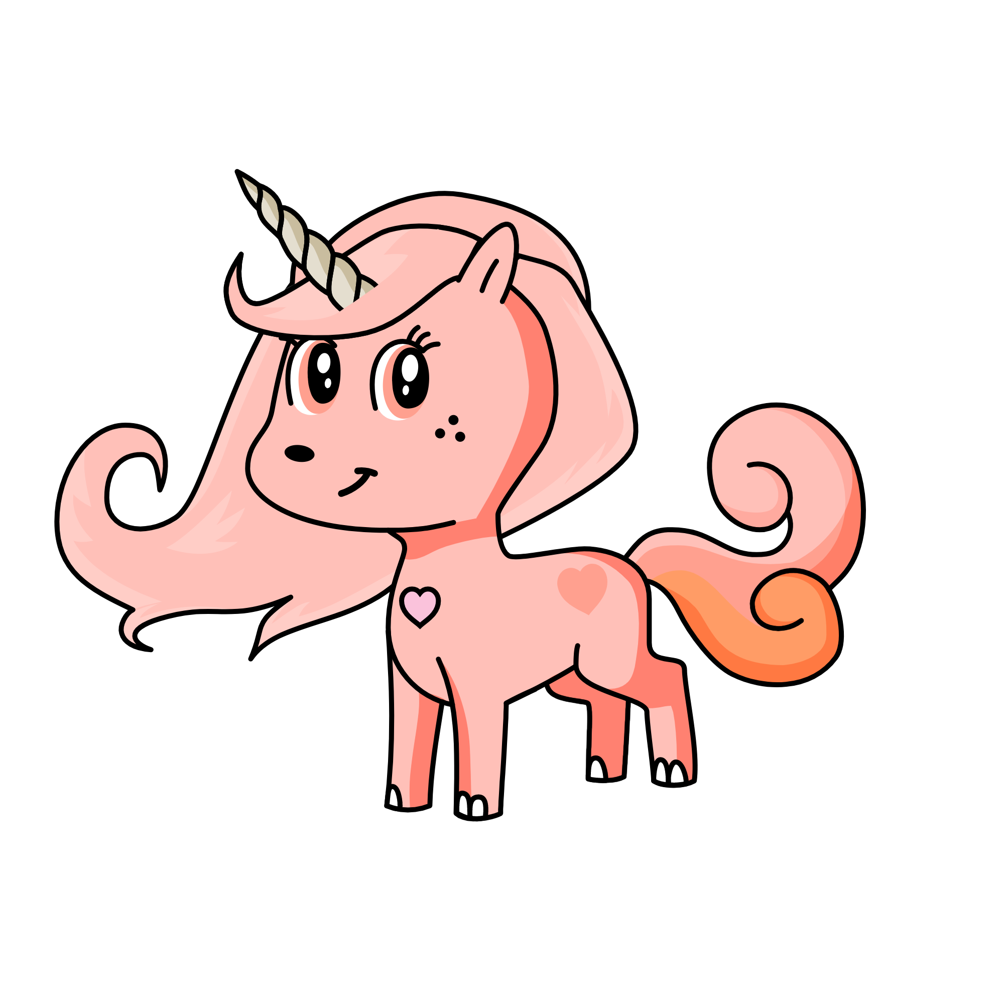 pinka pinka pinka, the unicorn
