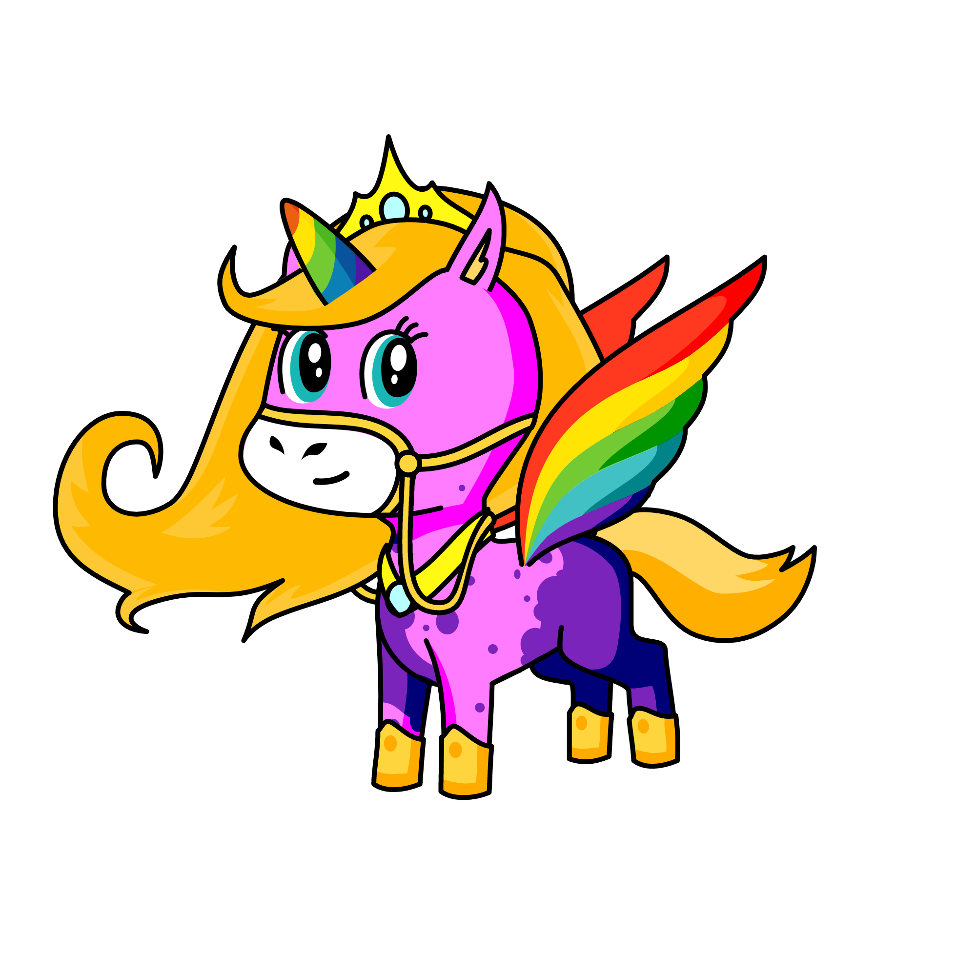 rainybow , the unicorn