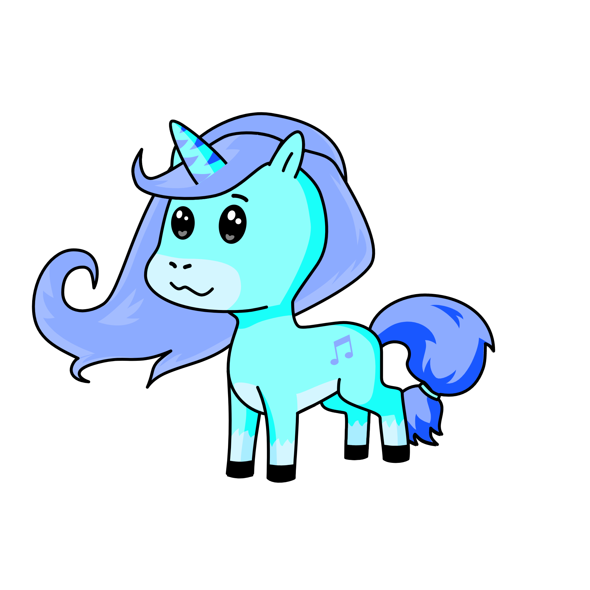 melody, the unicorn