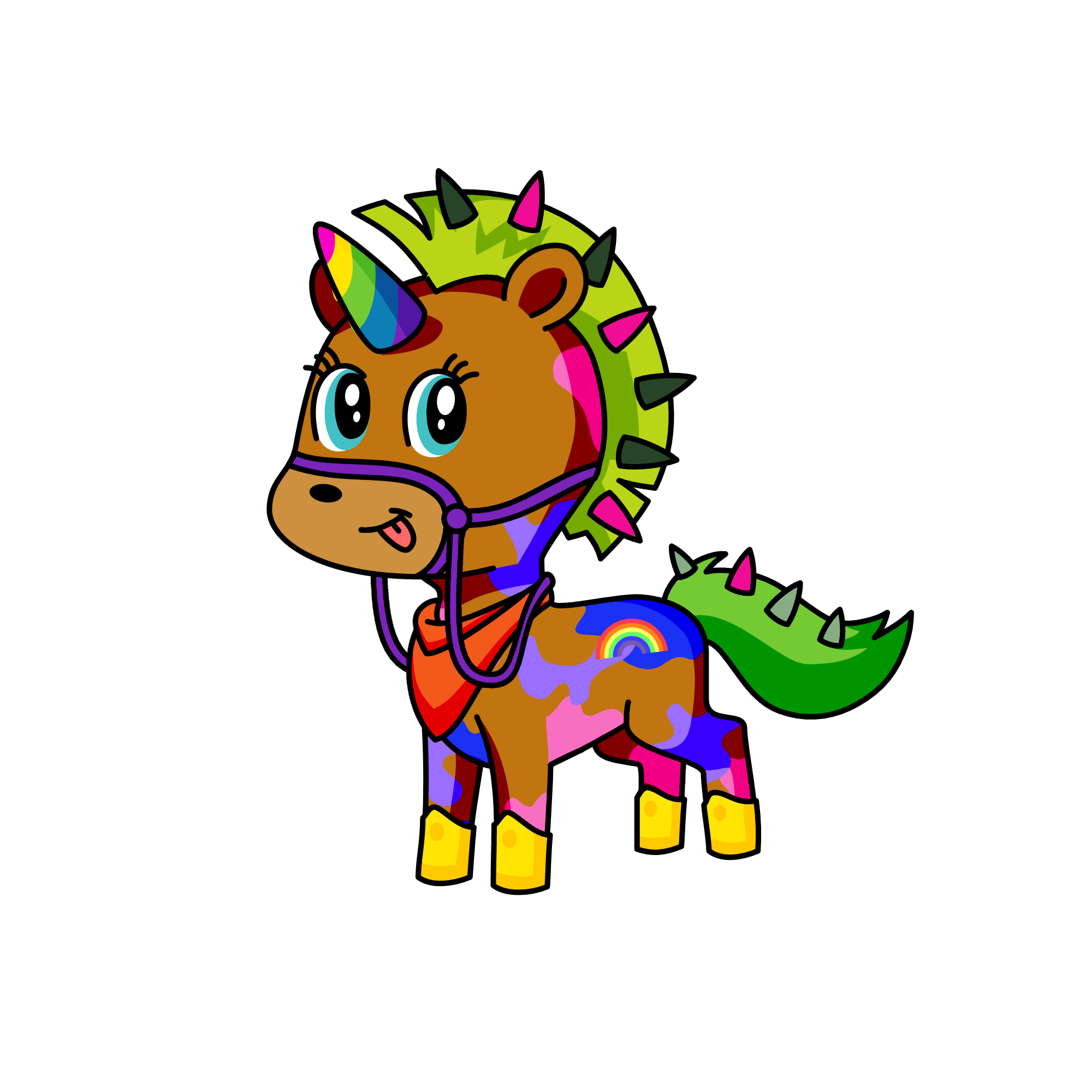 papa, the unicorn
