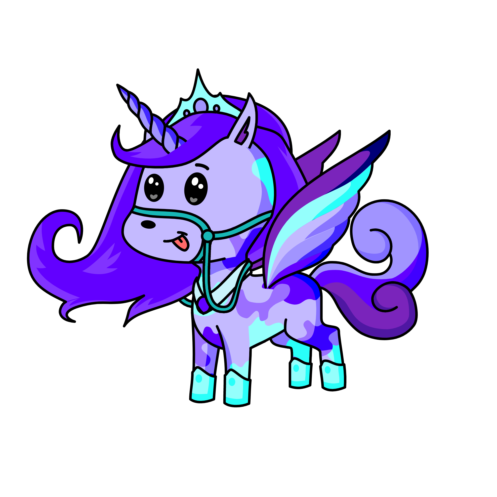 Mellynelly, the unicorn