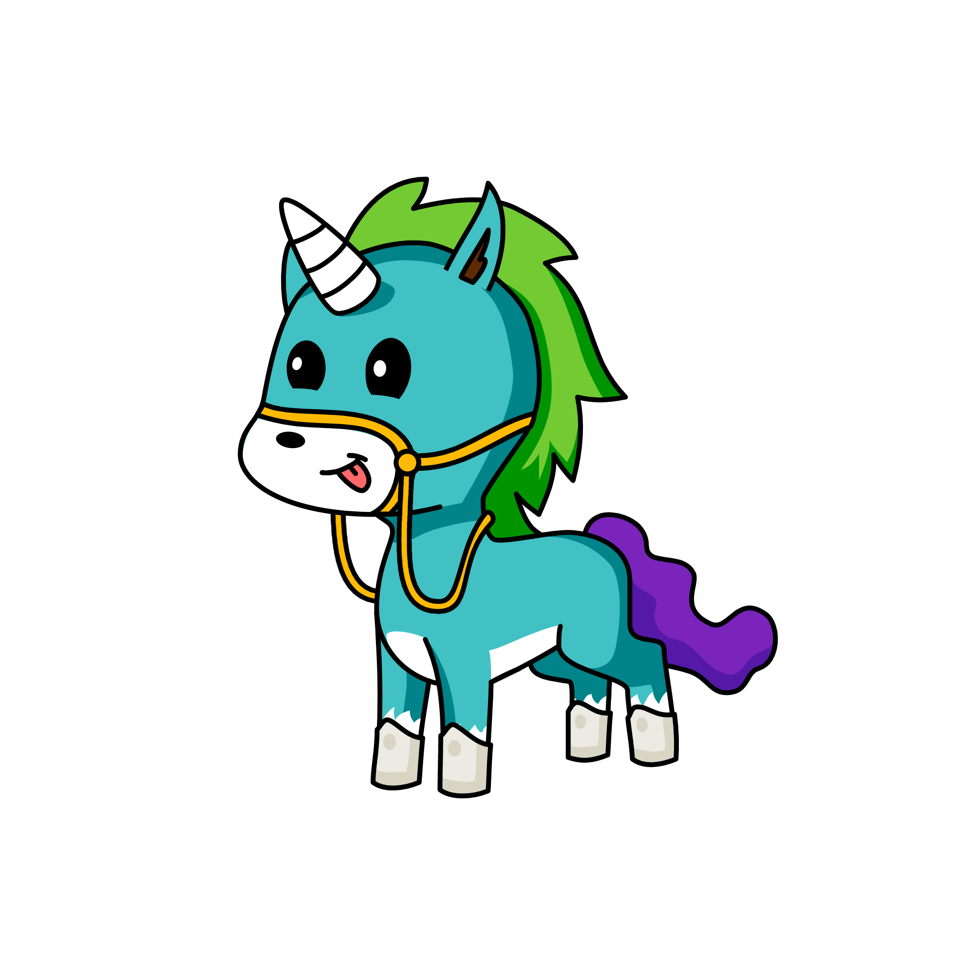 color, the unicorn