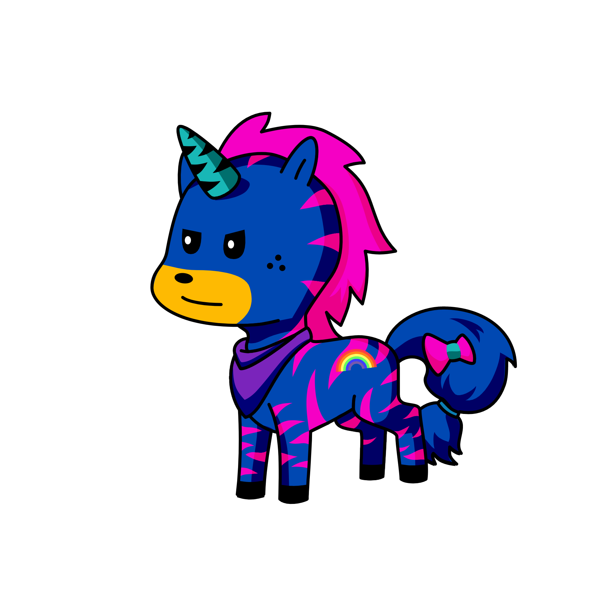 Dash uni, the unicorn