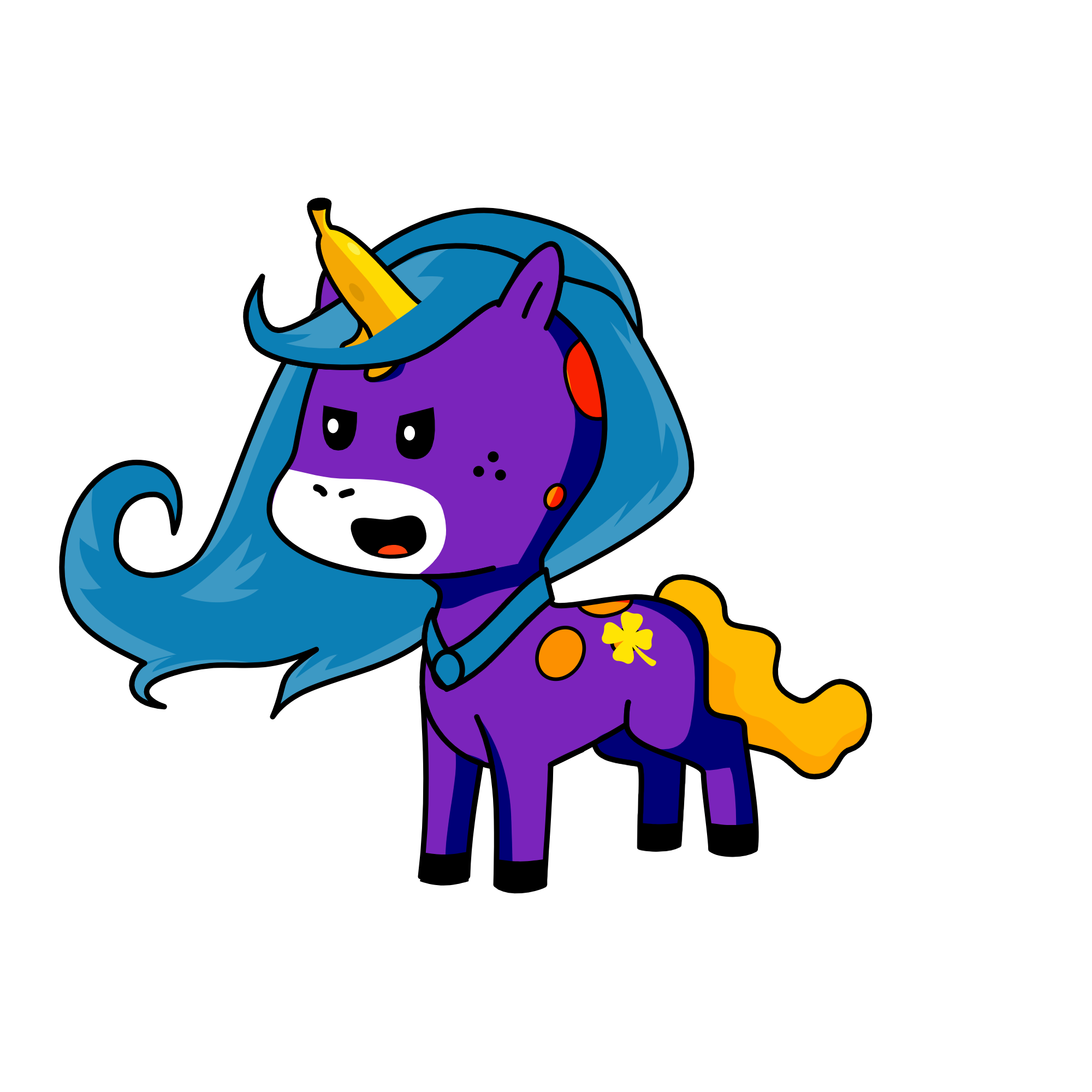 Friend, the unicorn