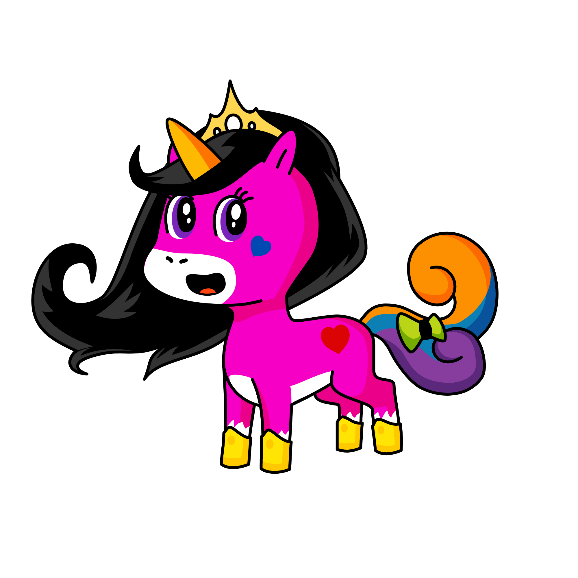 Pricess Magic, the unicorn