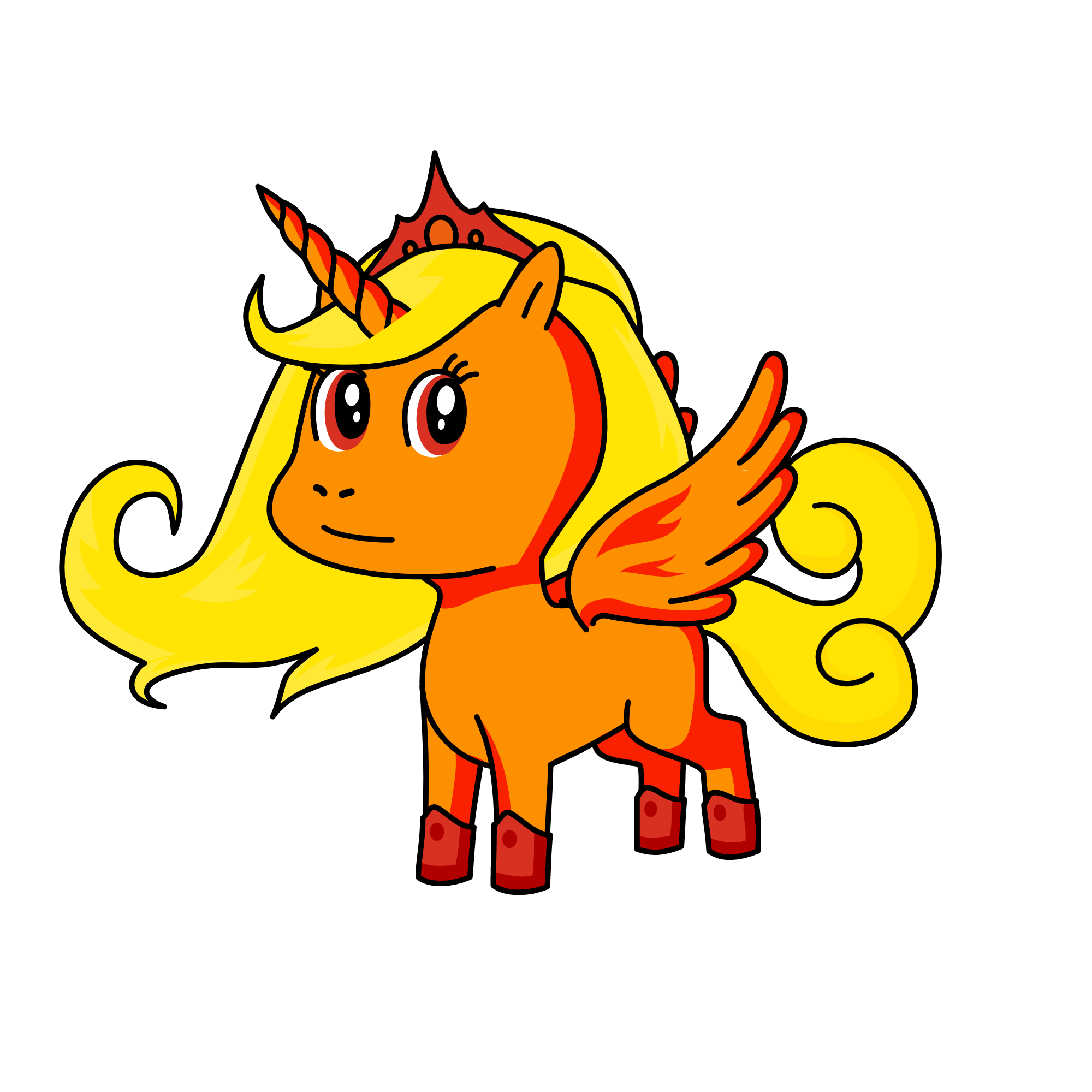 sun gave up hope to find star, the unicorn