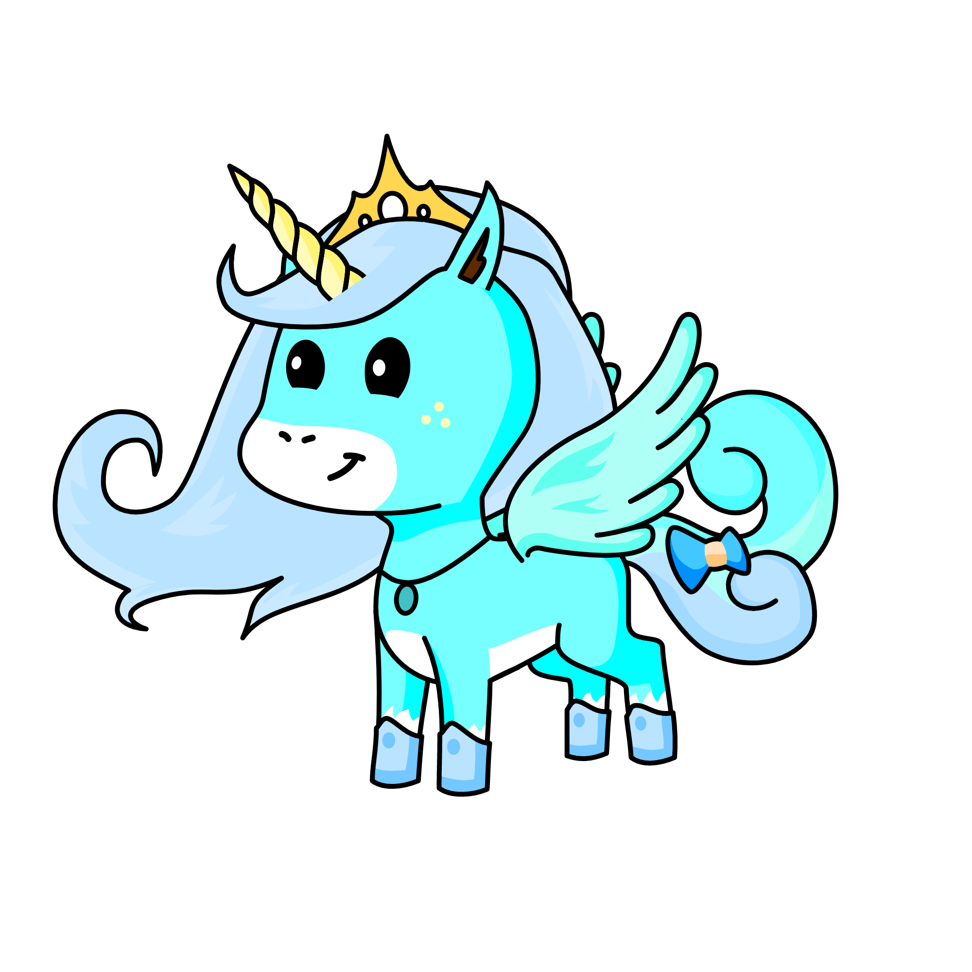 Queen Skyli, the unicorn
