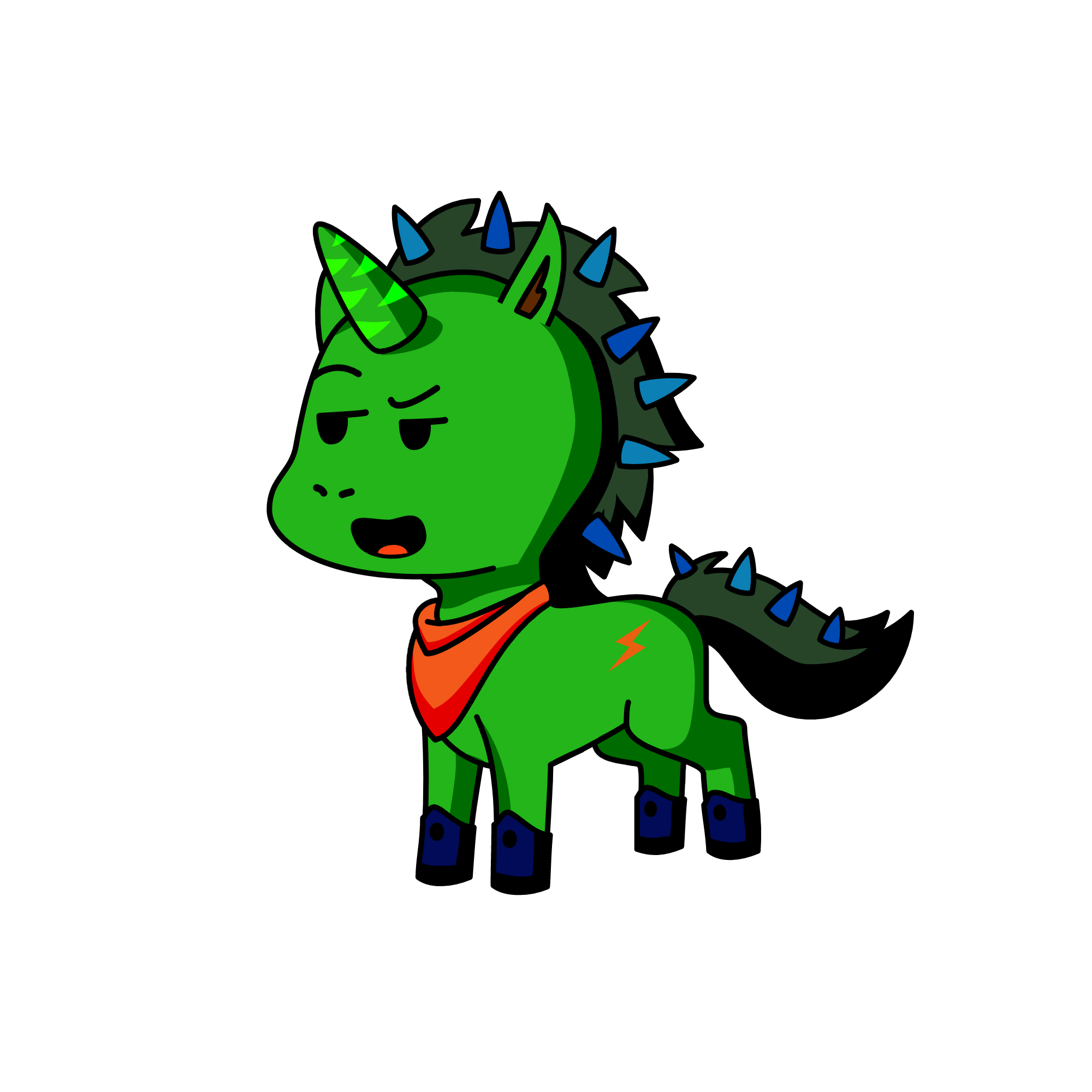 rock, the unicorn