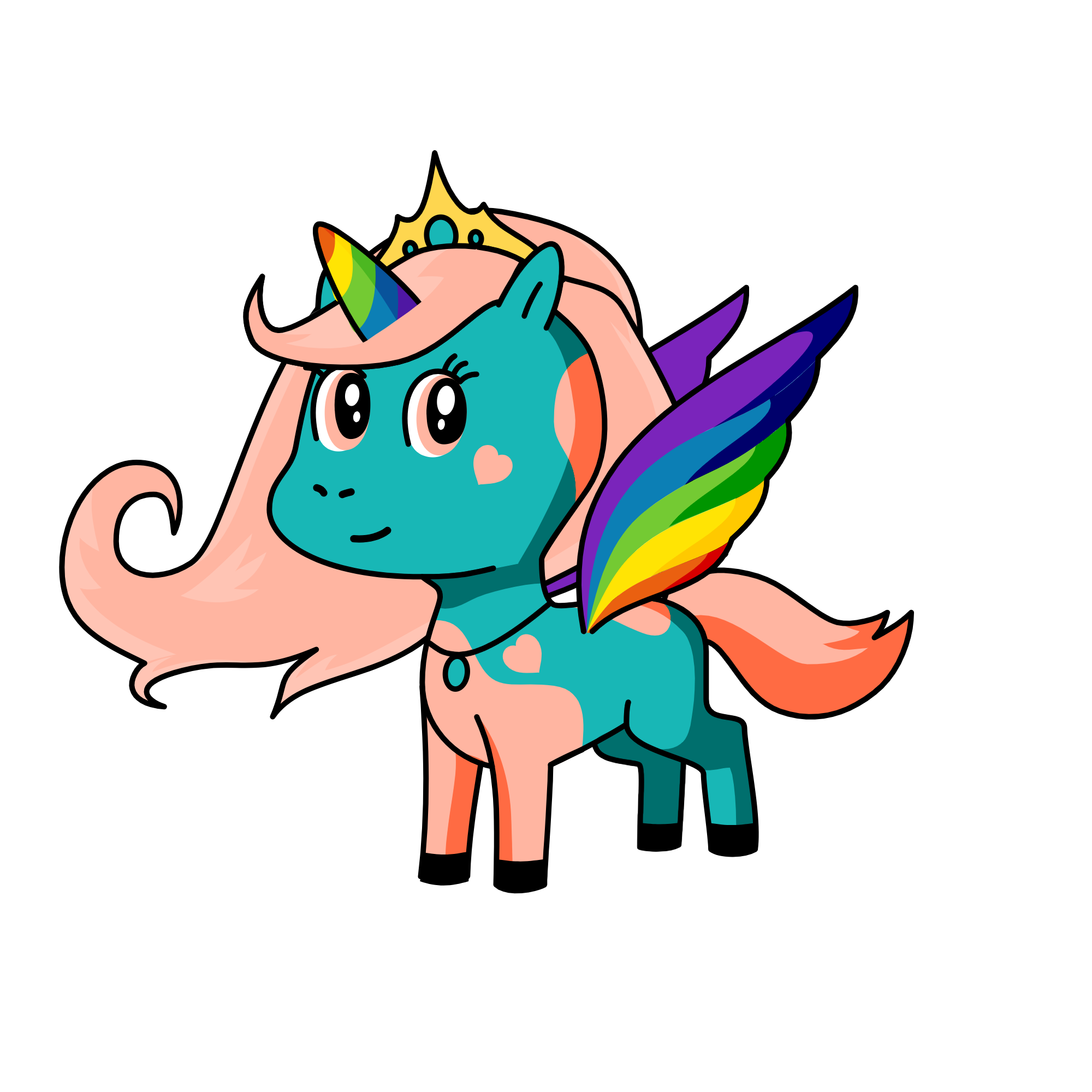 Chloe-corn, the unicorn
