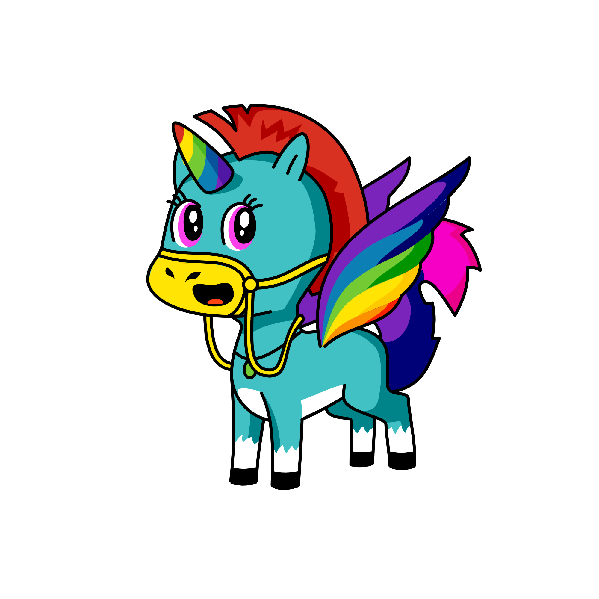 Do you want to know how to get wings? Go to about and scroll down until you see add wings. , the unicorn