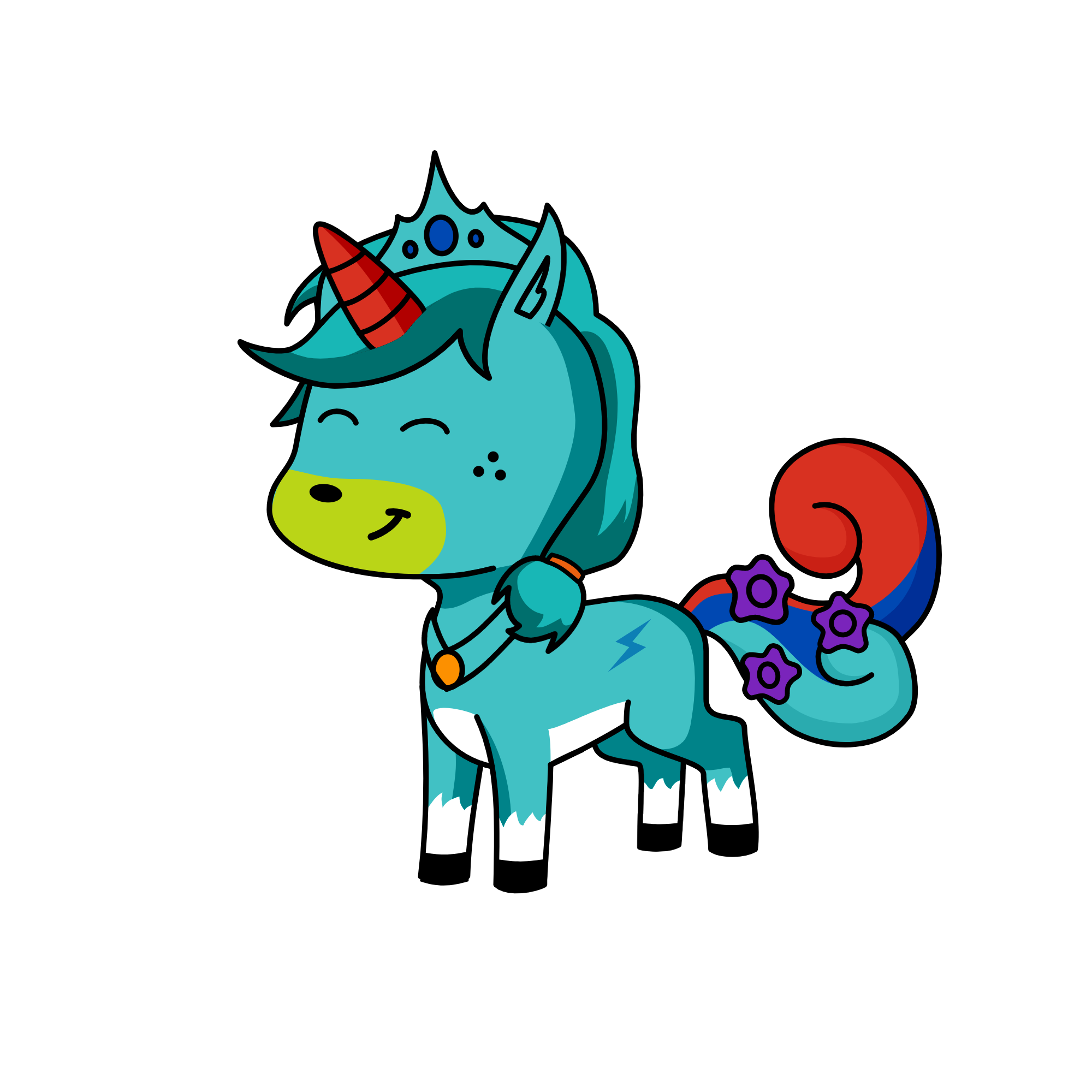 hi, the unicorn
