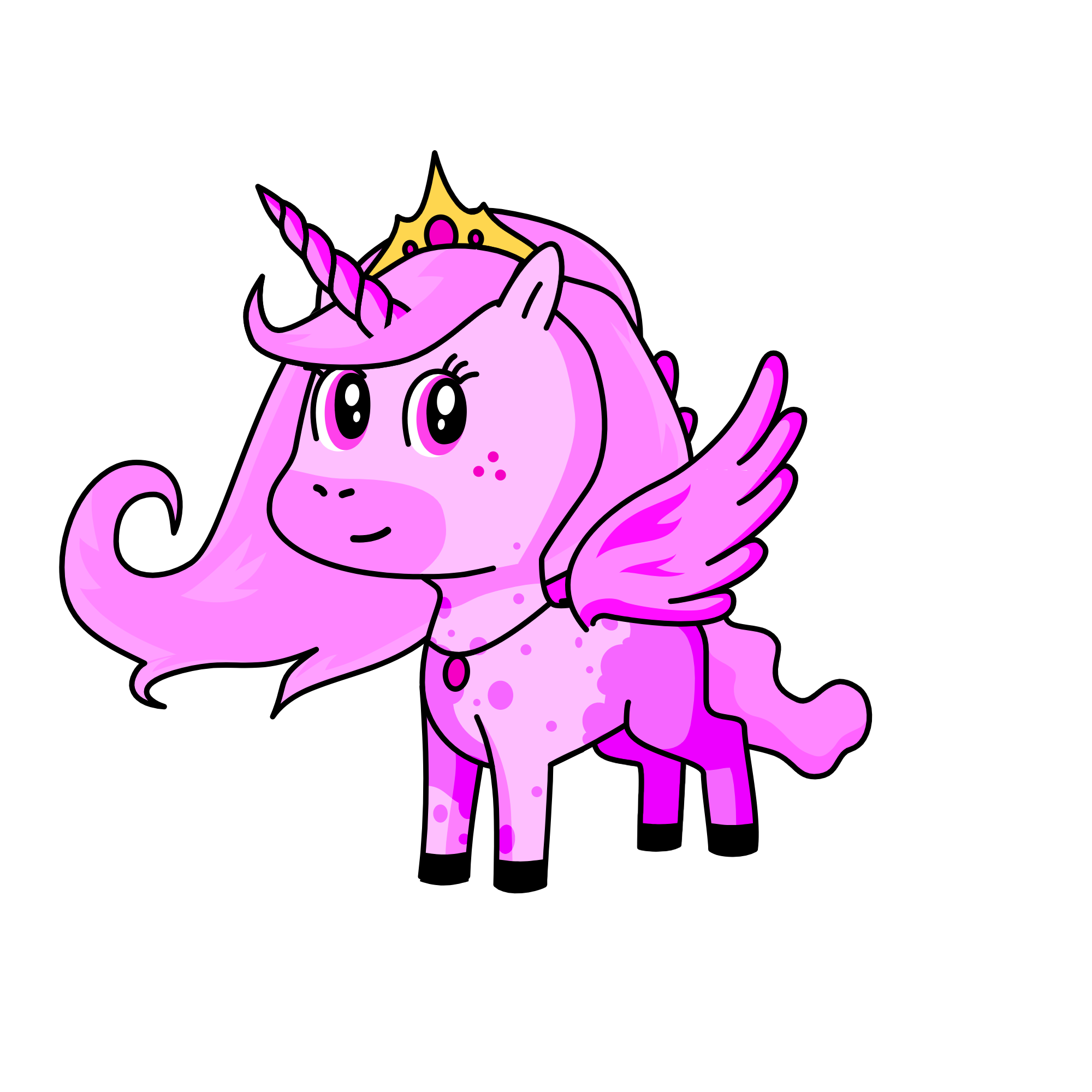 princess bubblegum, the unicorn