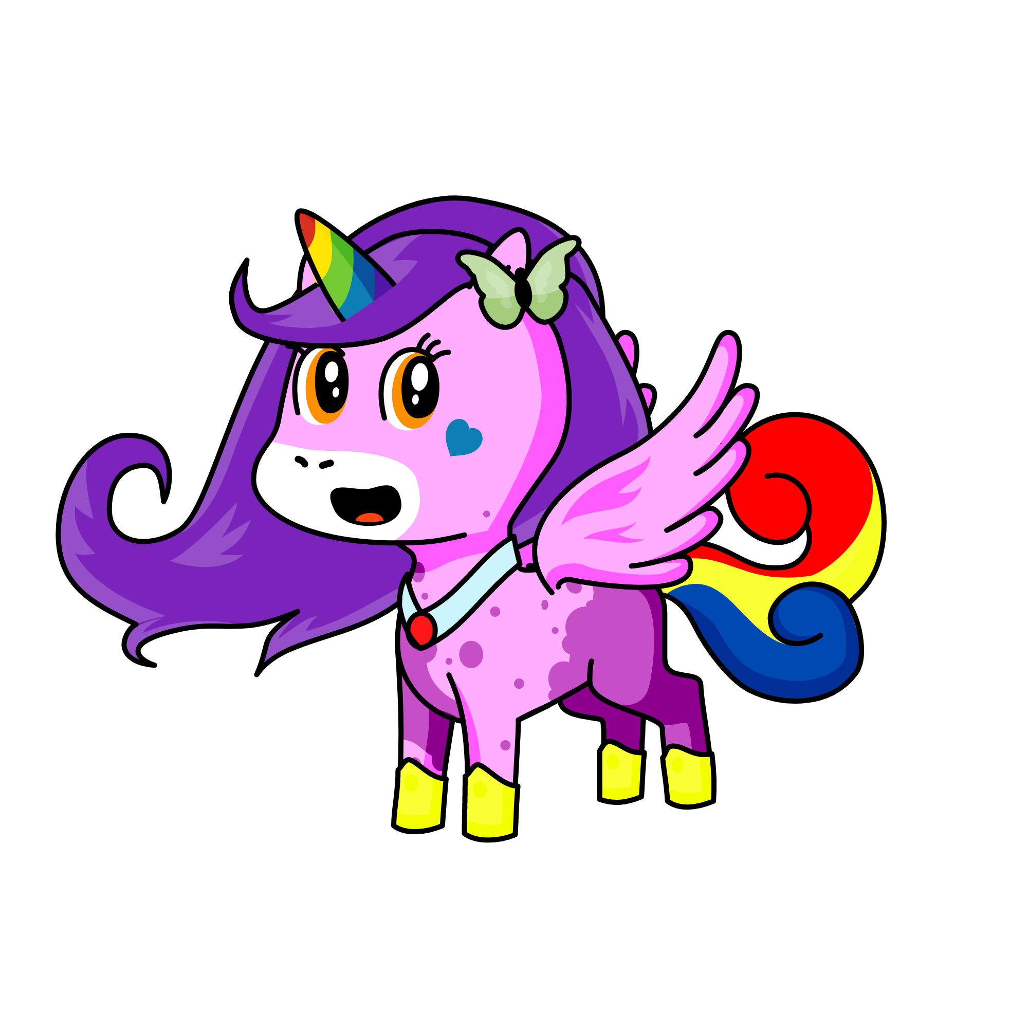 Starburst 2, the unicorn