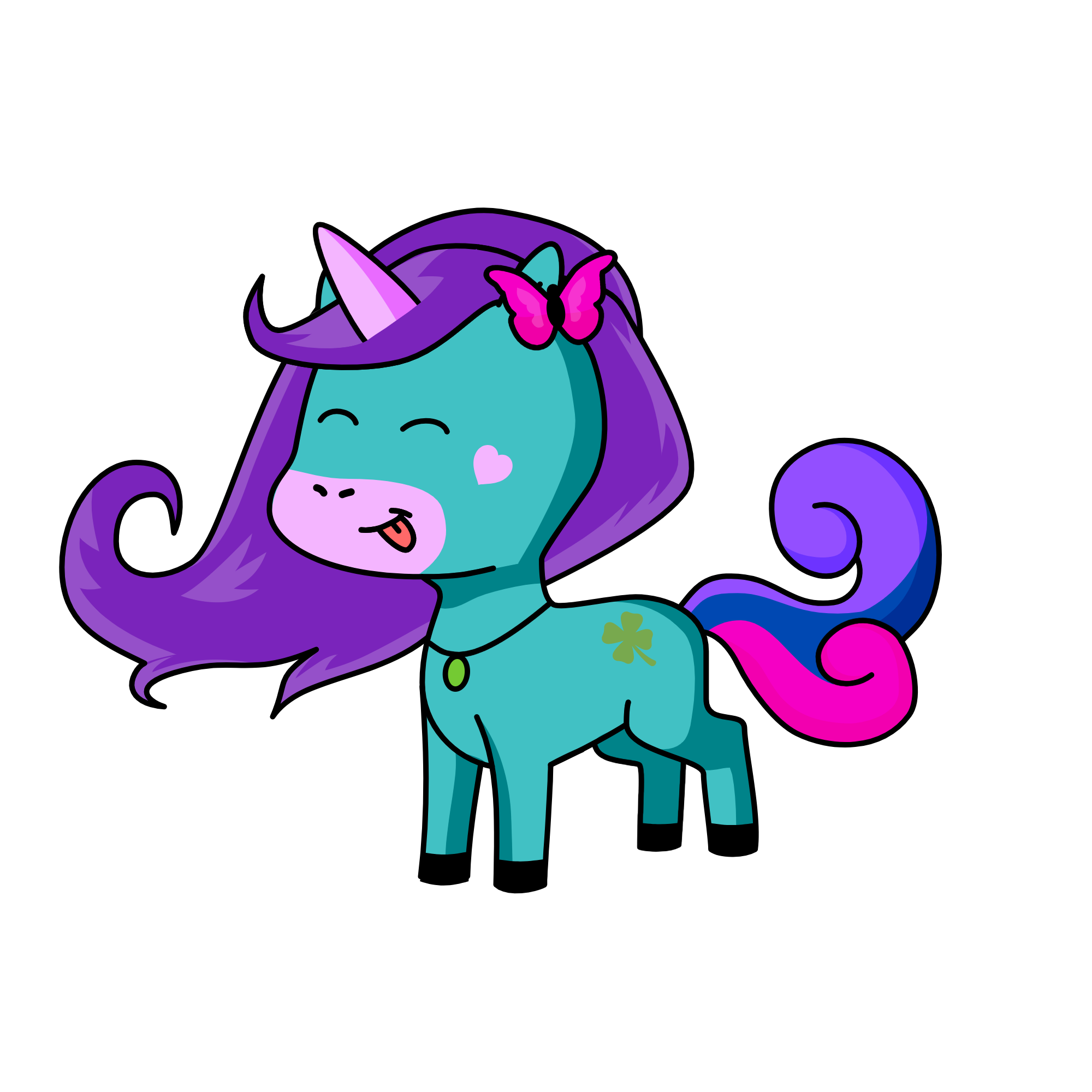 Clove, the unicorn