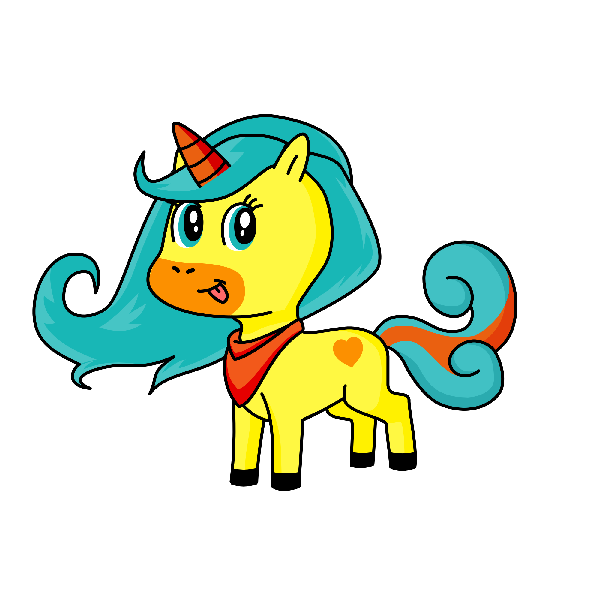 Belle, the unicorn