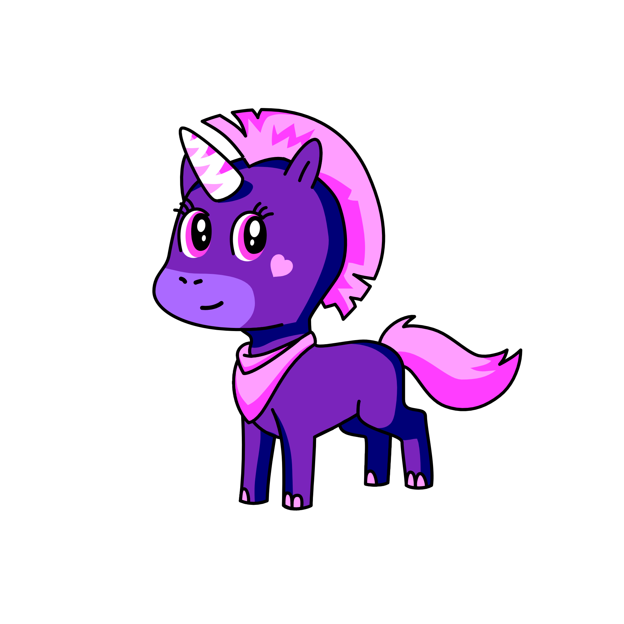 Eve, the unicorn