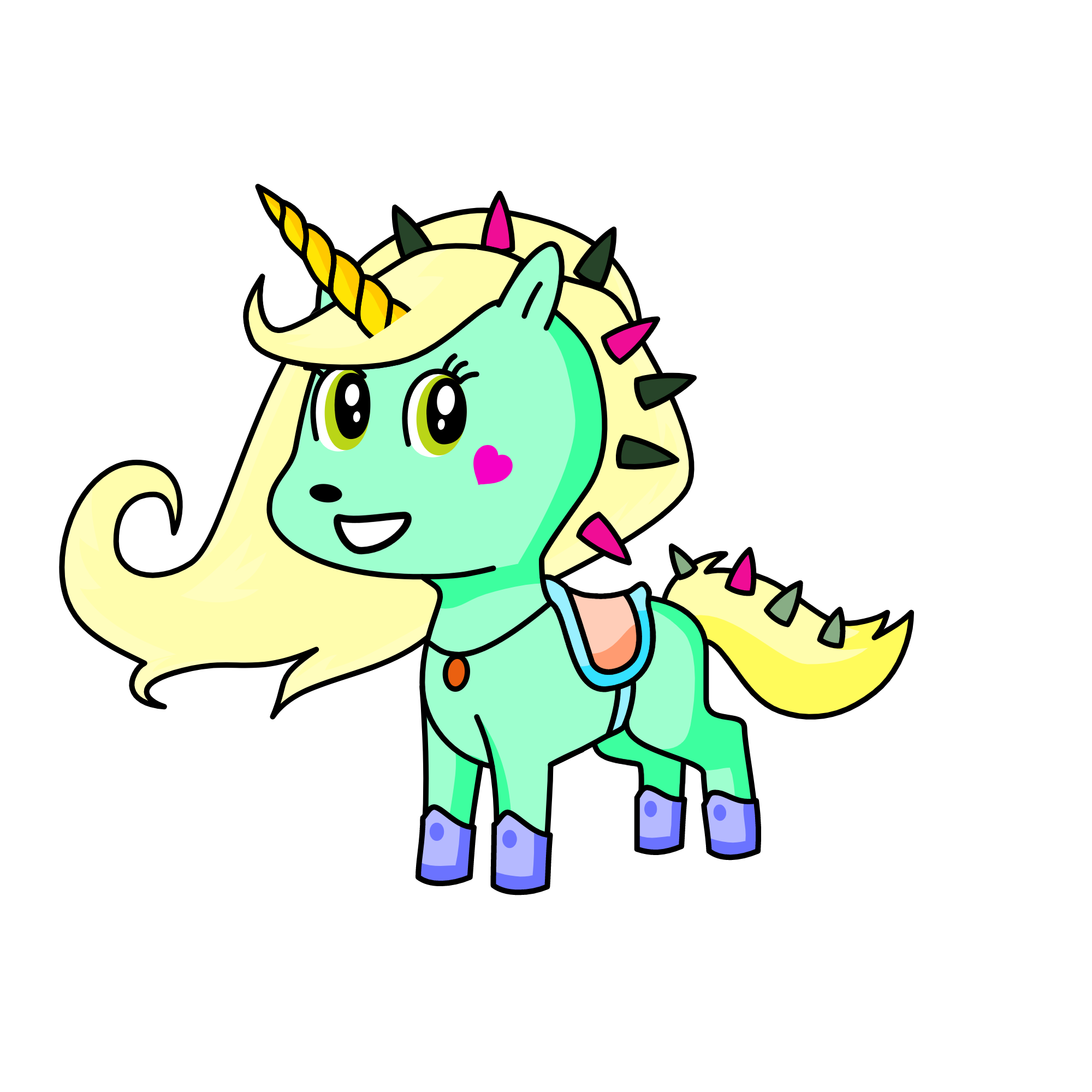 And, the unicorn
