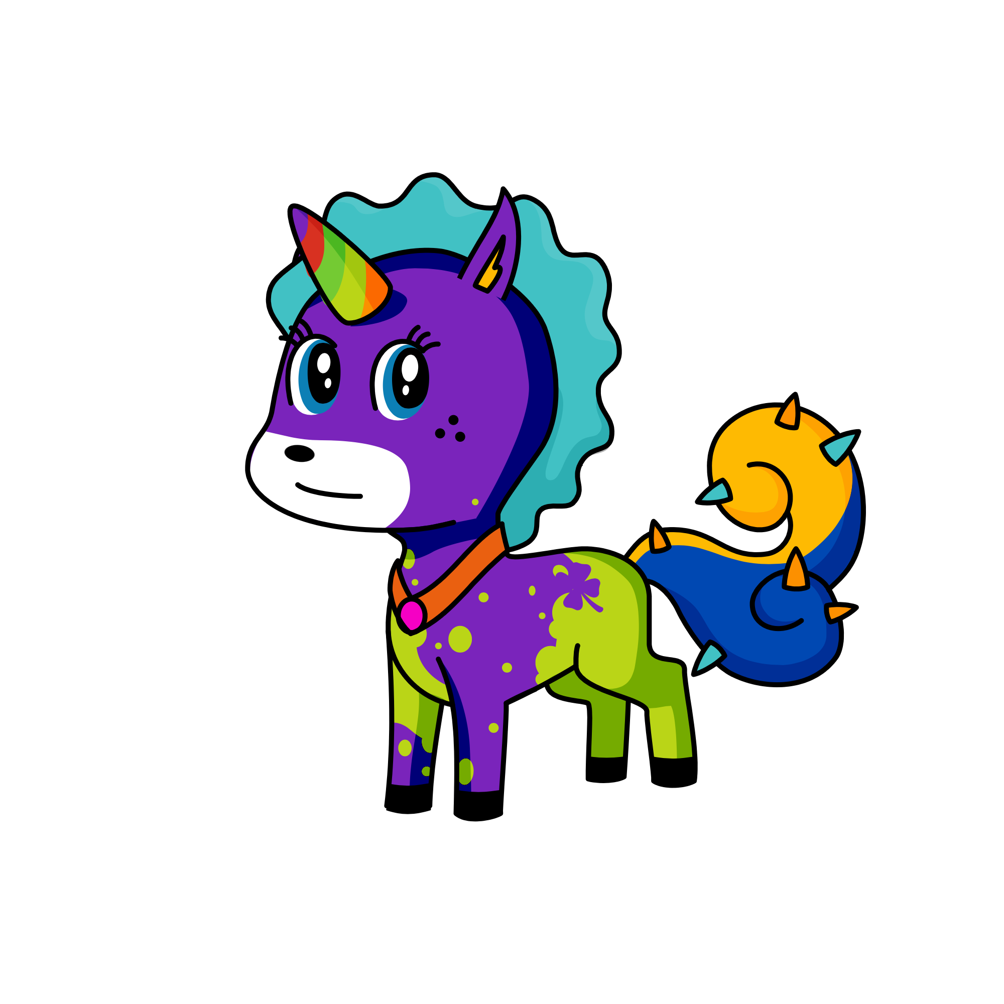 Magic, the unicorn