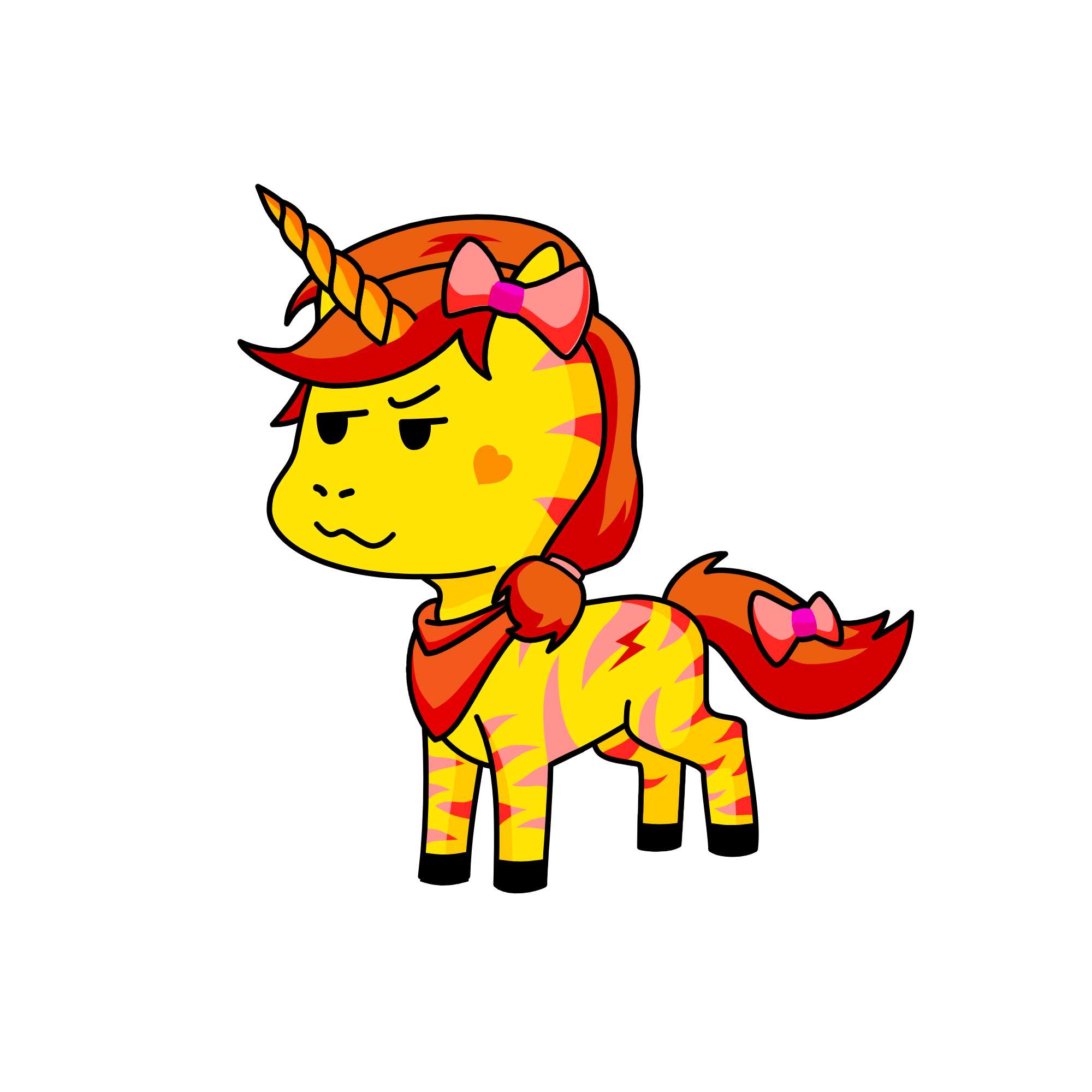 Warm, the unicorn