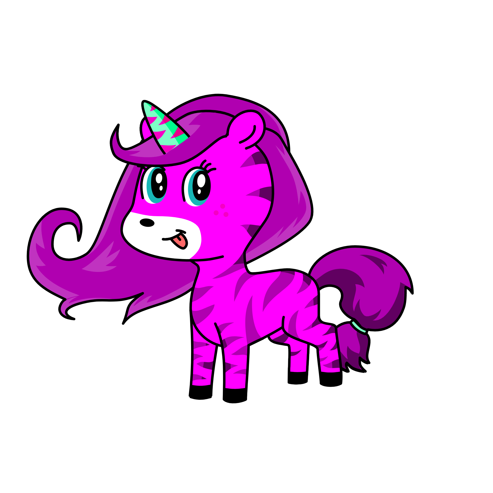 piuple, the unicorn